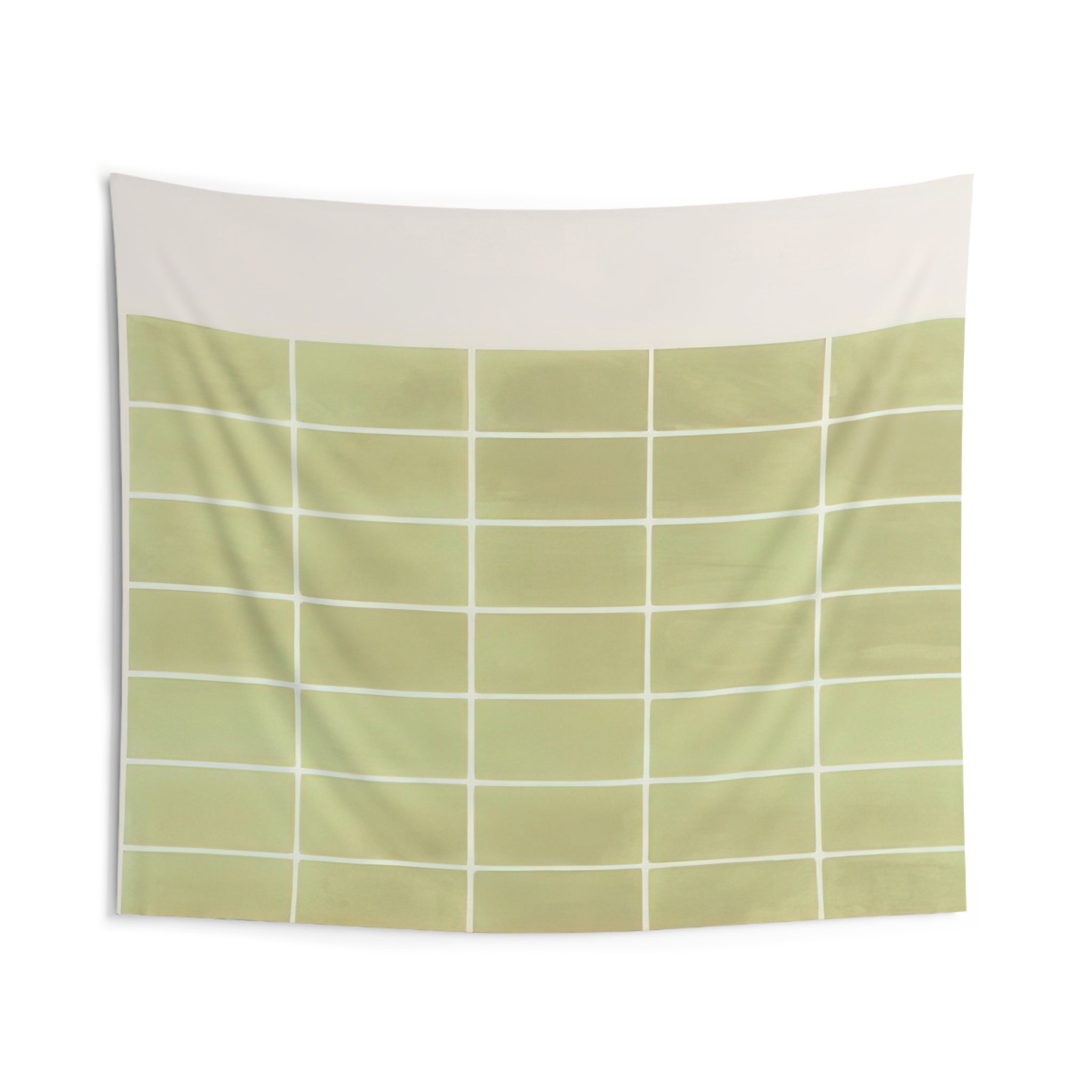 Zapruder Green - 1968 By Mark Lancaster Tapestry | Mark Lancaster Large Tapestry Art