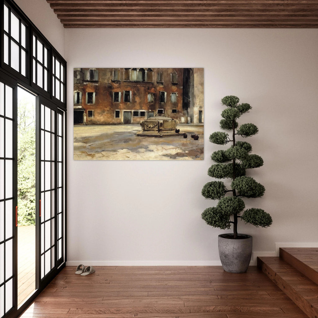 Campo San Agnese, Venise - John Singer Sargent Art Print - A0 (84.1 x 118.9  cm) / 33.1 × 46.8 inches | John Singer Sargent Poster | John Singer Sargent Prints