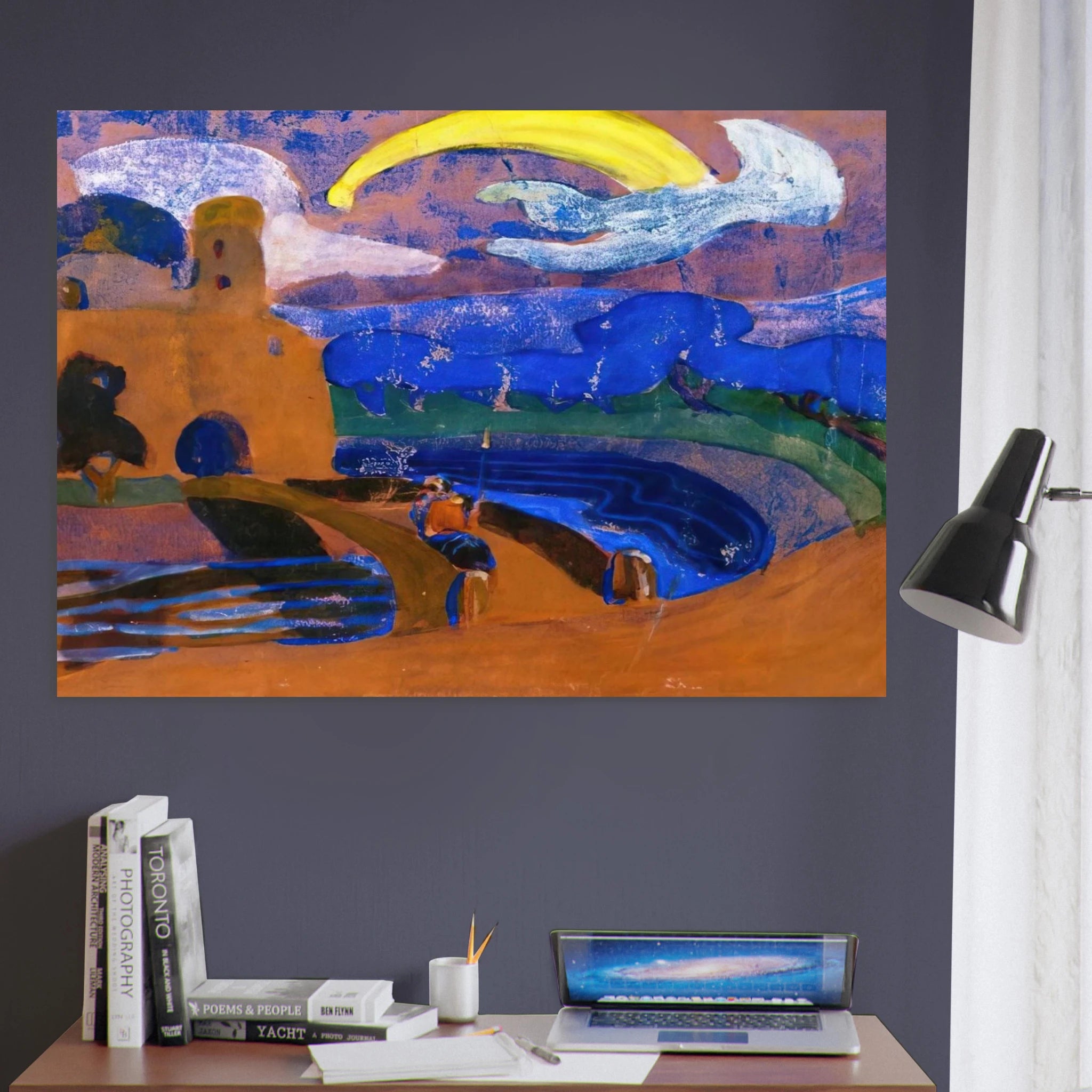 COMET 1900 - Wassily Kandinsky Art Print - A0 (84.1 x 118.9  cm) / 33.1 × 46.8 inches | Wassily Kandinsky Poster | Wassily Kandinsky Prints