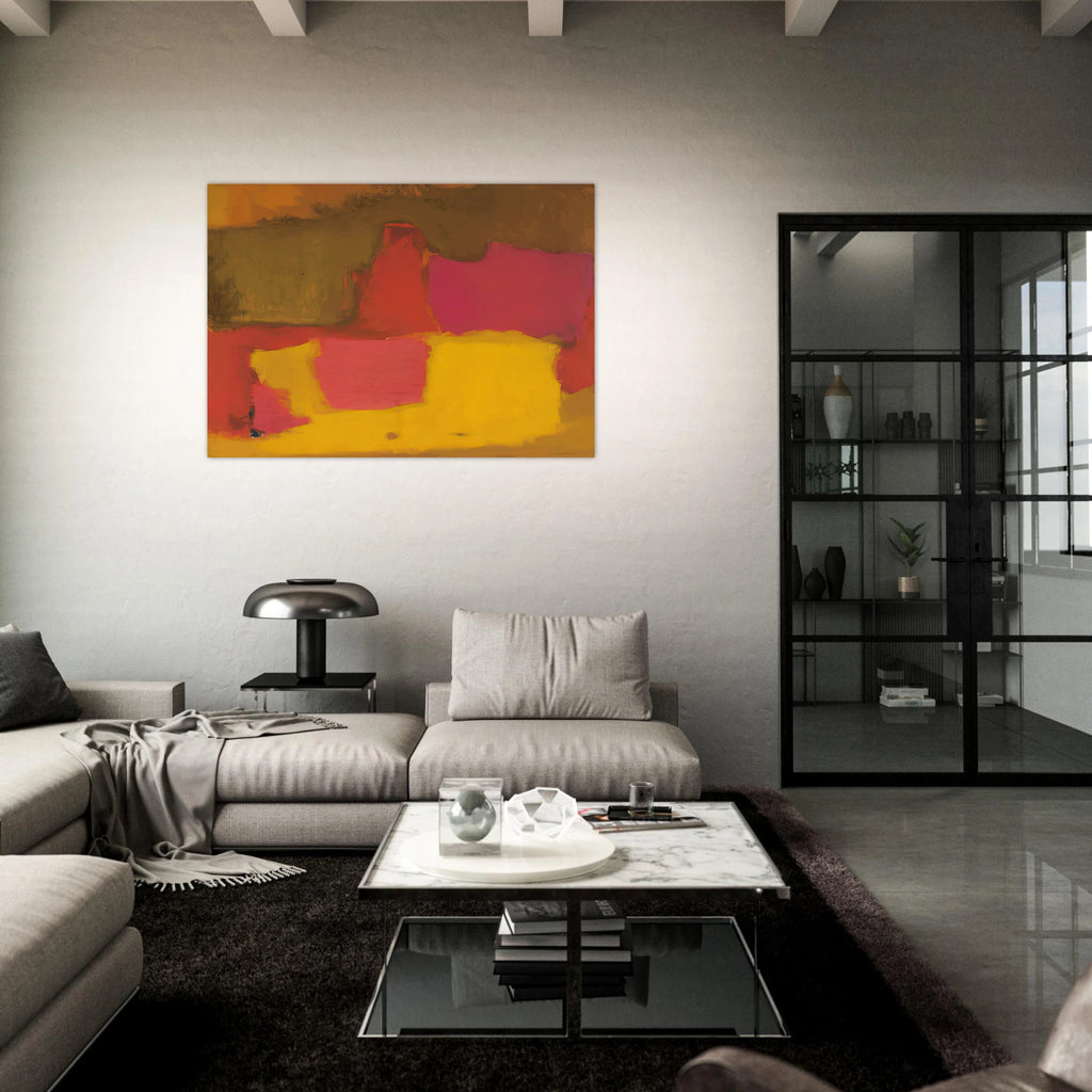 AWAY 1964 - Esteban Vicente Art Print - A0 (84.1 x 118.9  cm) / 33.1 × 46.8 inches | Esteban Vicente Poster | Esteban Vicente Prints