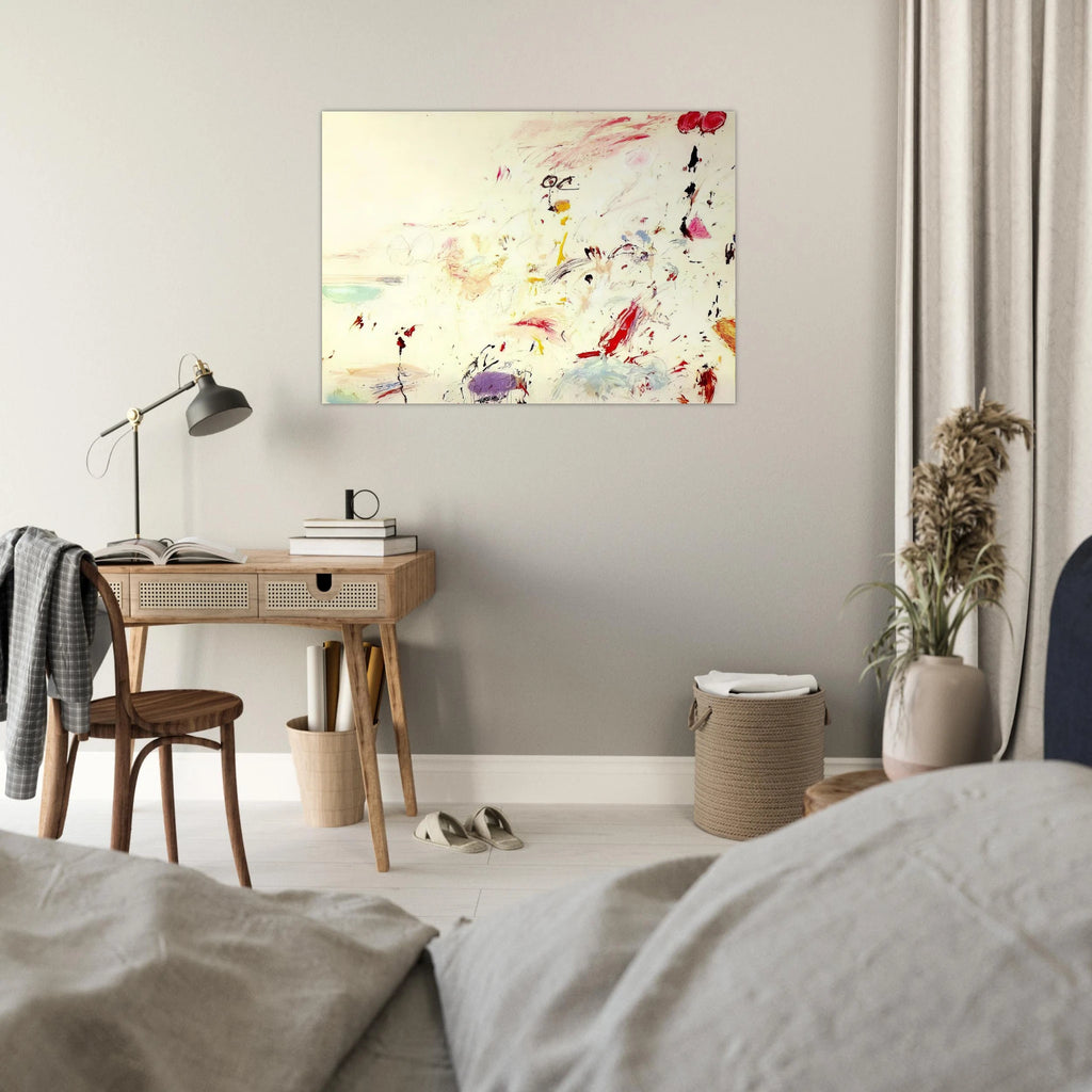 Bay of Naples - Cy Twombly Art Print - A0 (84.1 x 118.9  cm) / 33.1 × 46.8 inches | Cy Twombly Poster | Cy Twombly Prints