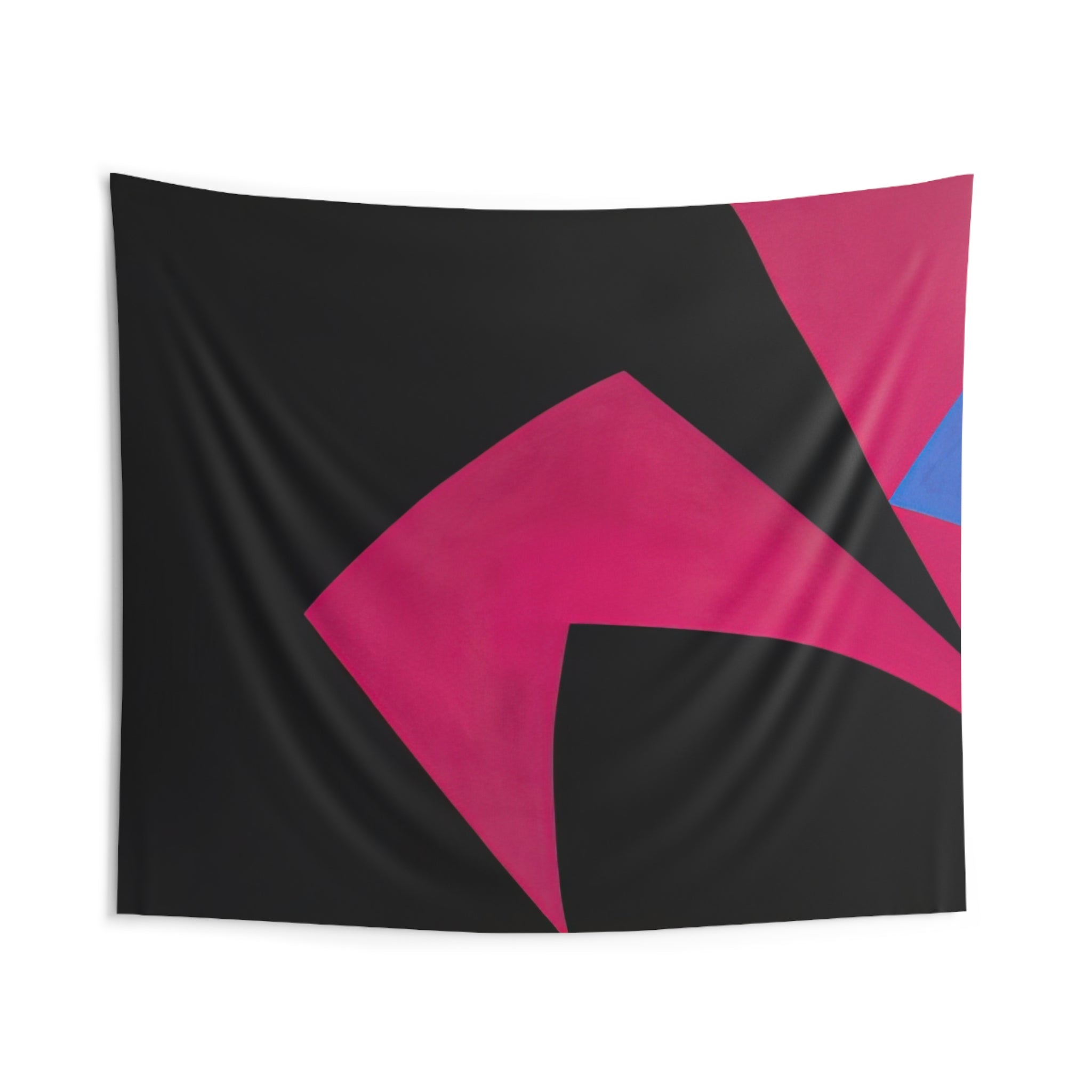 Magical Space Forms Black, Fuchsia - 1951 By Lorser Feitelson Tapestry | Lorser Feitelson Large Tapestry Art