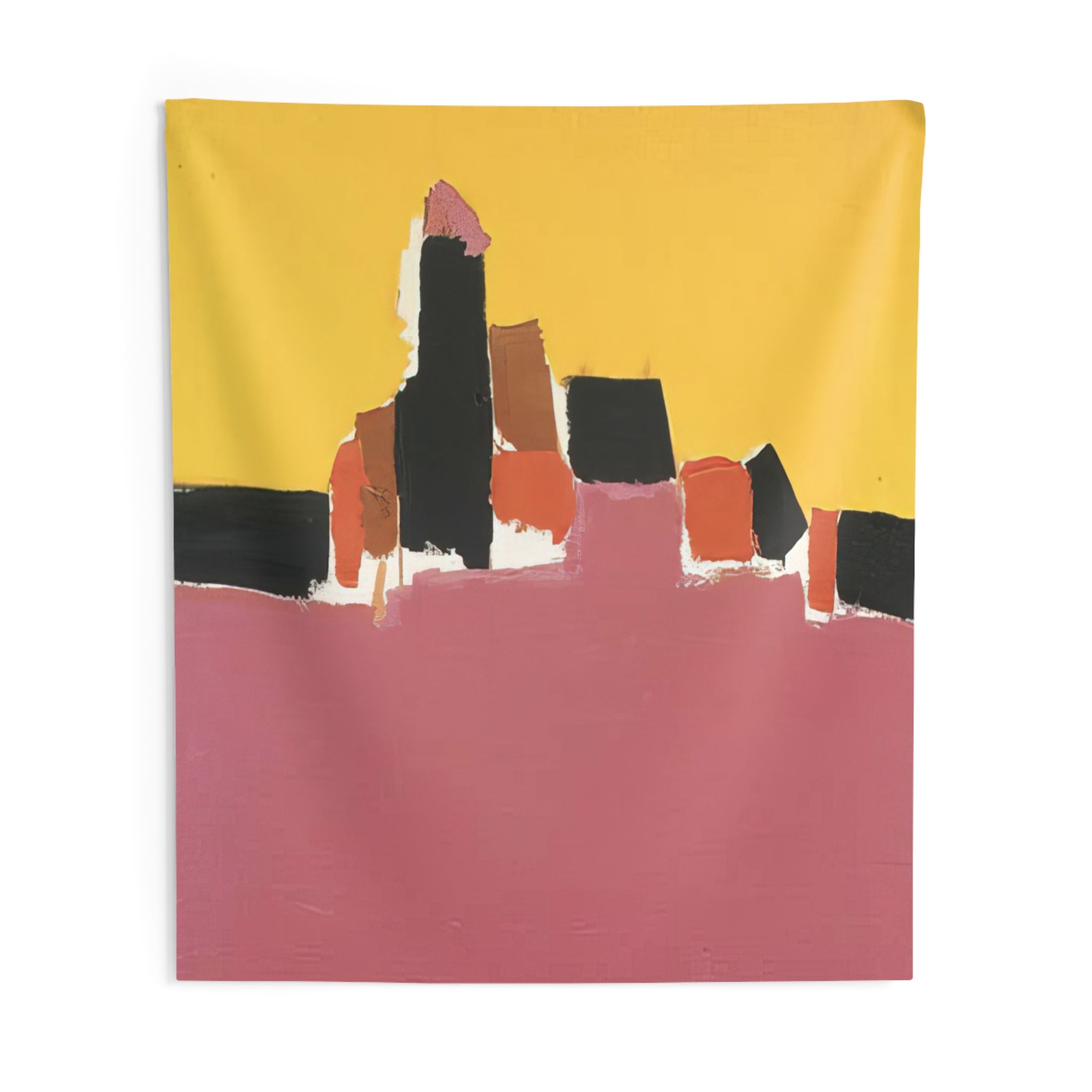 Syracuse - Lyrical Abstraction By Nicolas de Stael Tapestry | Nicolas de Stael Large Tapestry Art