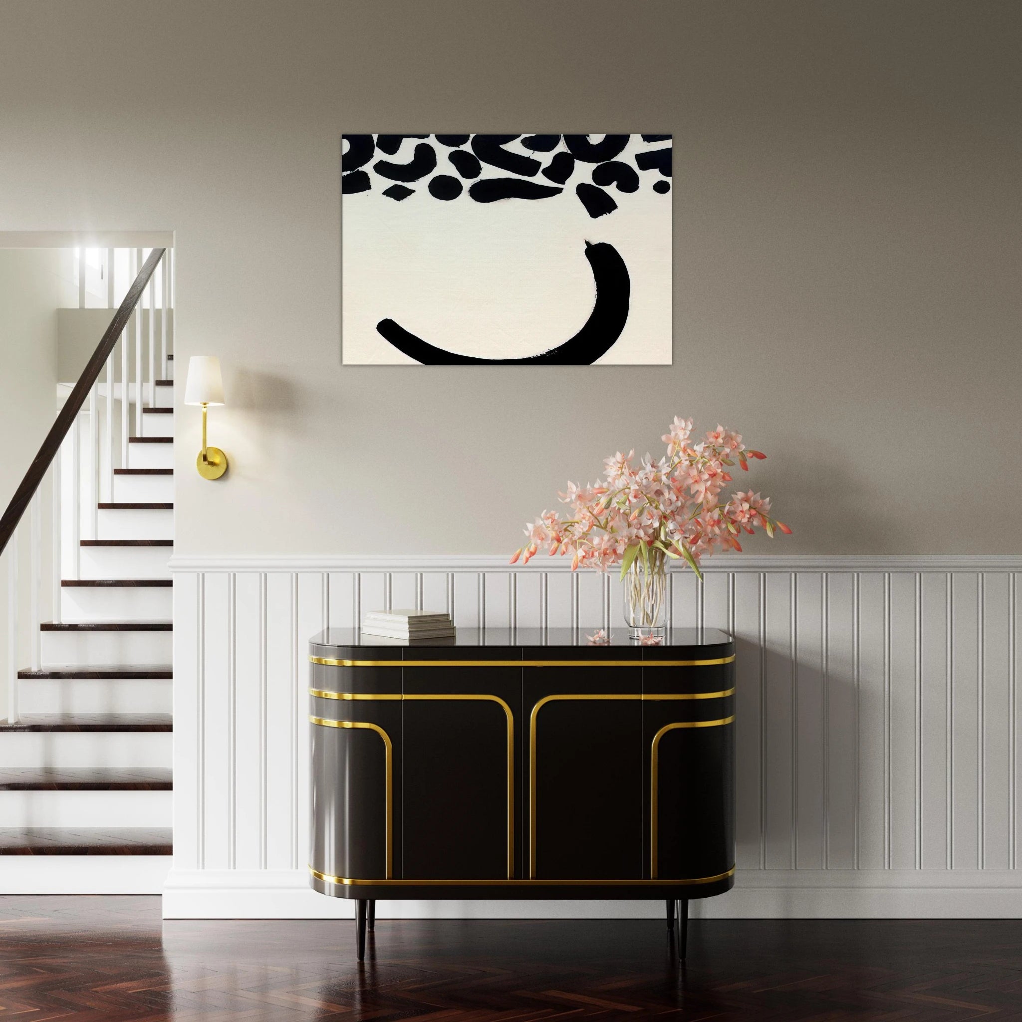 Dawn - 1965 - Adolph Gottlieb Canvas - 70x100 cm / 28x40 inches | Adolph Gottlieb Wrapped Canvas | Adolph Gottlieb Wall Art