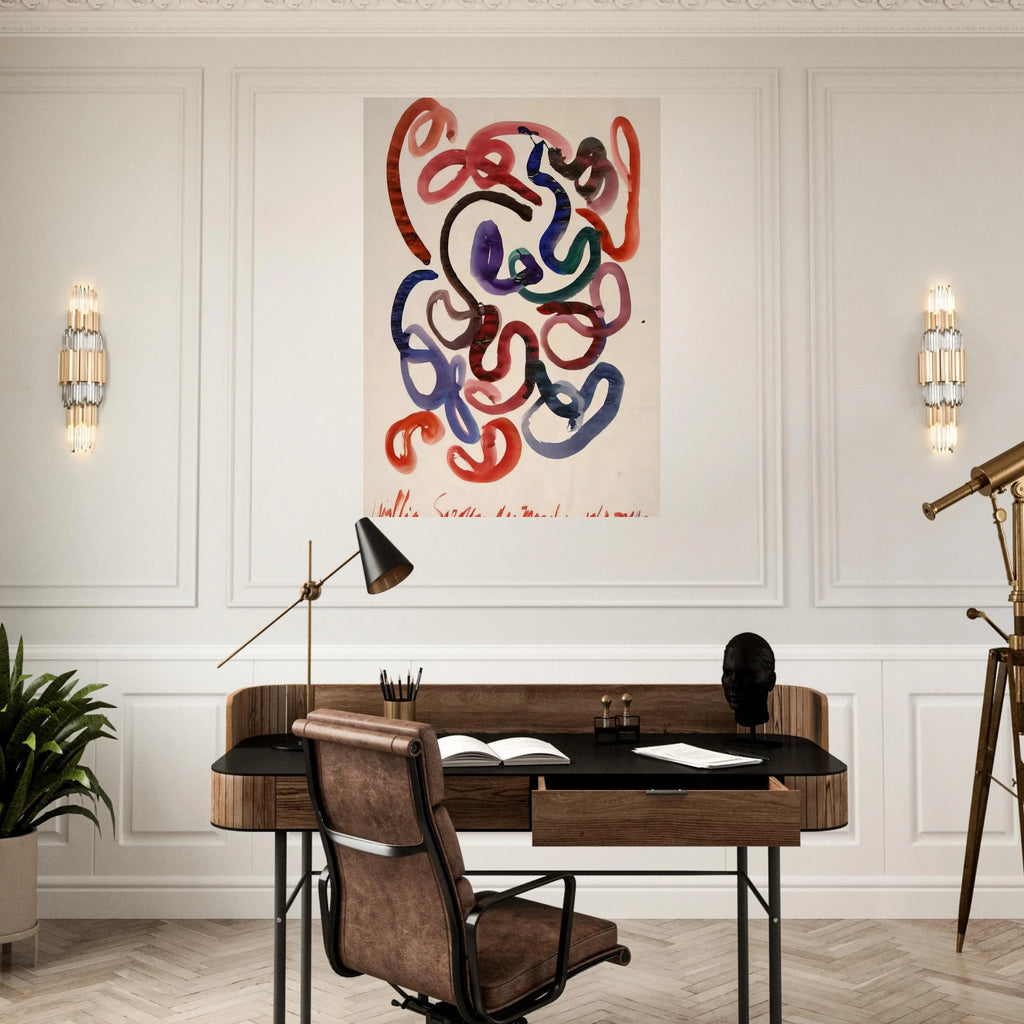 #10 March 10, 1963 NYC - 1963 - William Saroyan Art Print - A0 (84.1 x 118.9  cm) / 33.1 × 46.8 inches | William Saroyan Poster | William Saroyan Prints