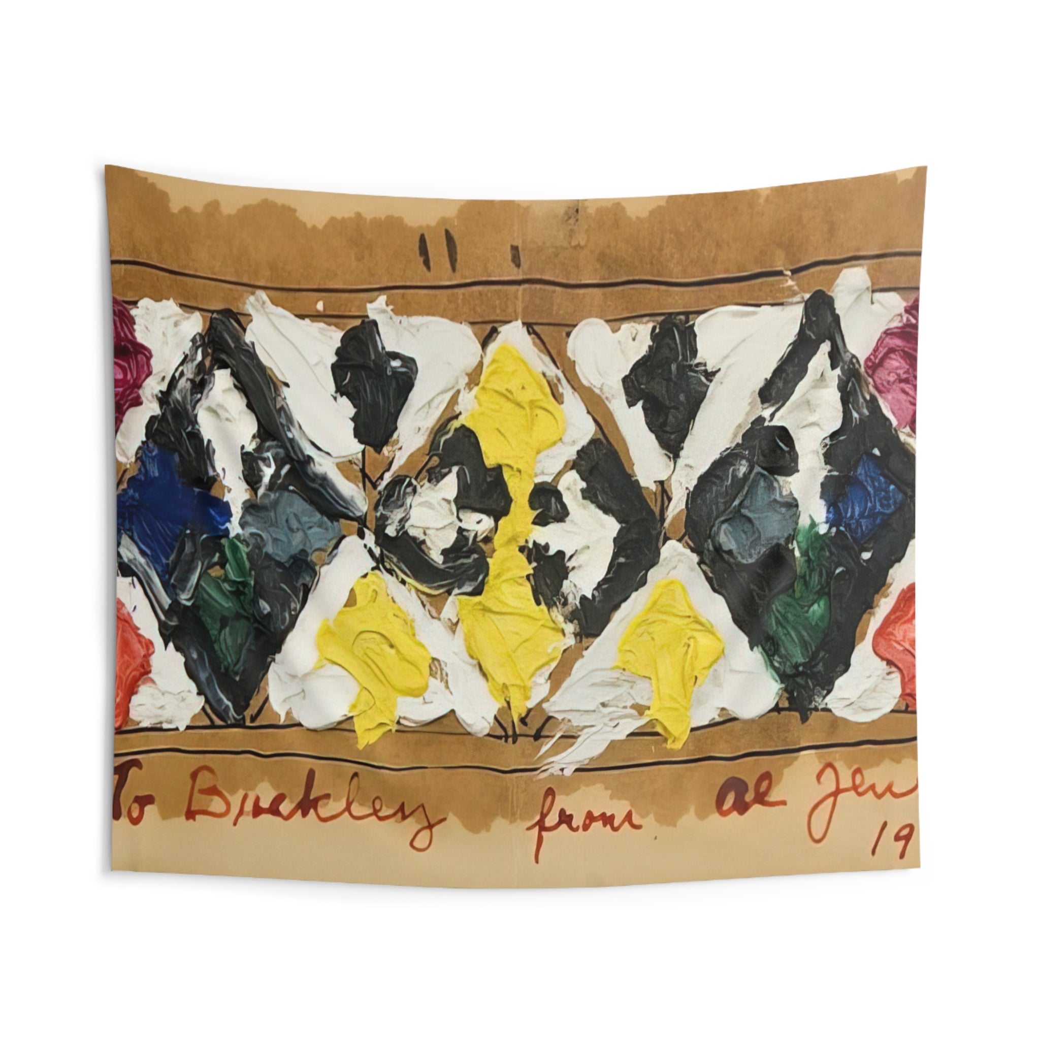 Untitled - 1961 By Alfred Jensen Tapestry | Alfred Jensen Large Tapestry Art