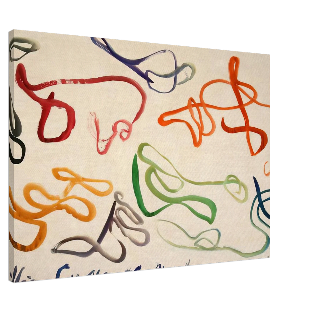 # 9 - 1963 - William Saroyan Canvas - 70x100 cm / 28x40 inches | William Saroyan Wrapped Canvas | William Saroyan Wall Art