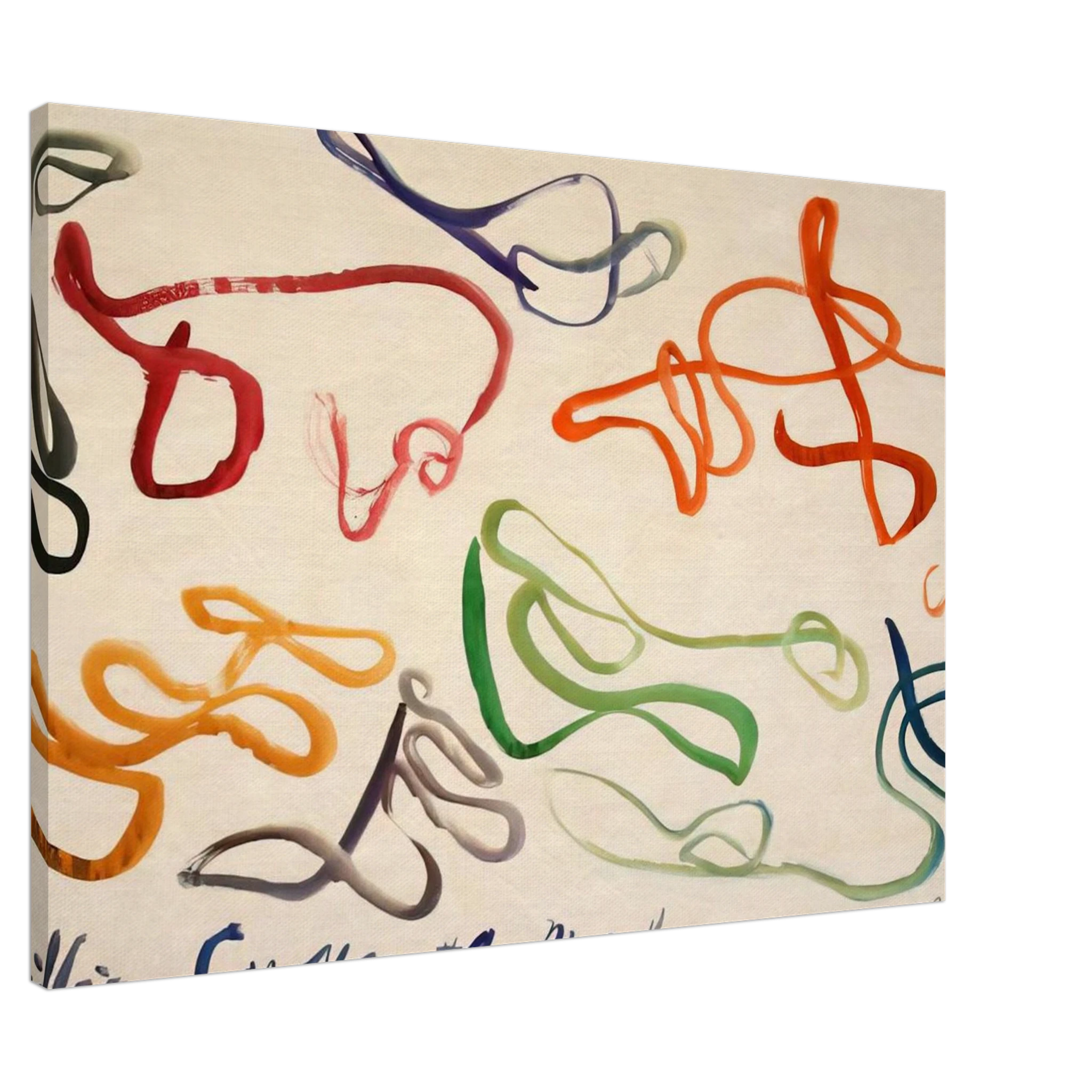 # 9 - 1963 - William Saroyan Canvas - 70x100 cm / 28x40 inches | William Saroyan Wrapped Canvas | William Saroyan Wall Art