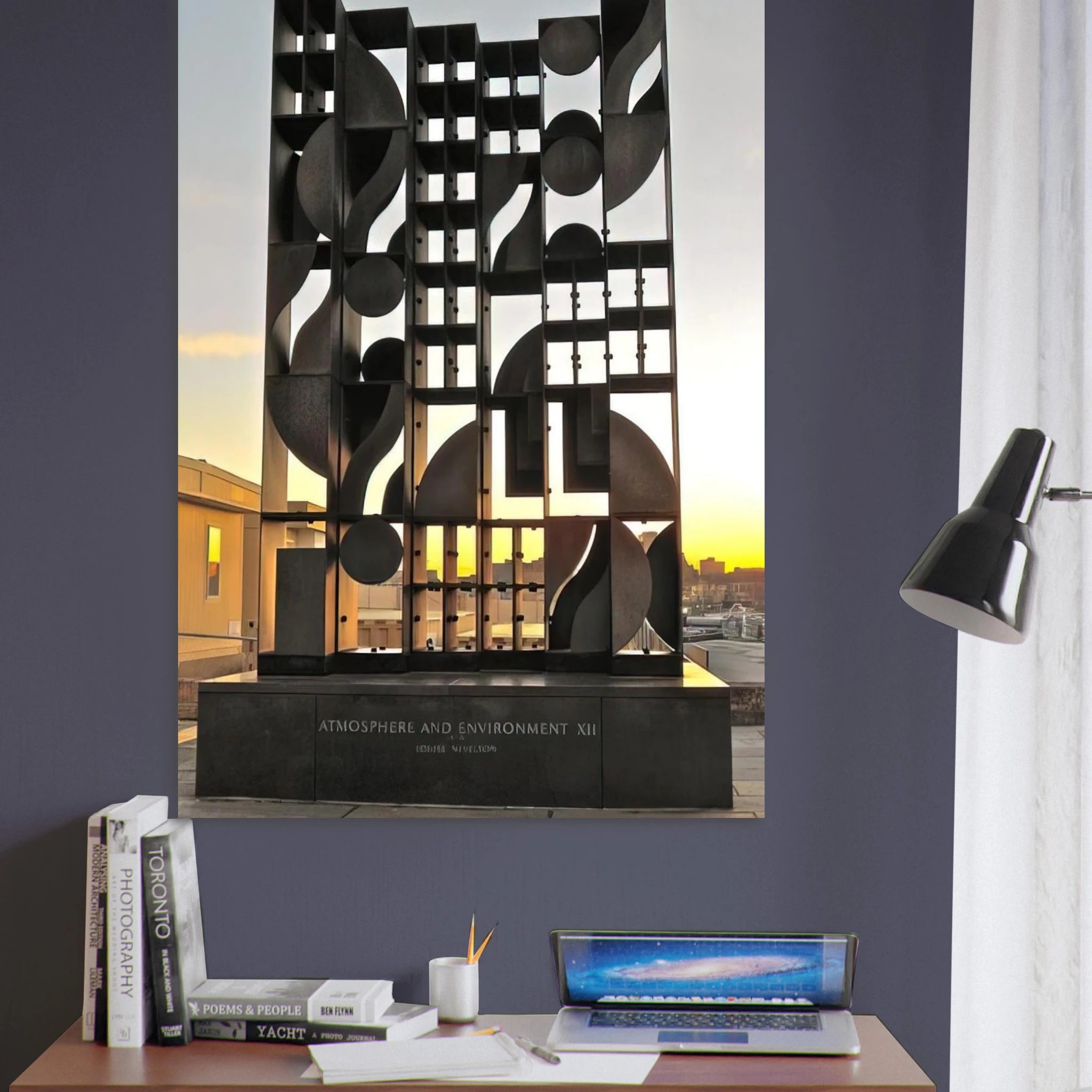 ATMOSHERE AND ENVIRONMENT XII 1970 - Louise Nevelson Art Print - A0 (84.1 x 118.9  cm) / 33.1 × 46.8 inches | Louise Nevelson Poster | Louise Nevelson Prints