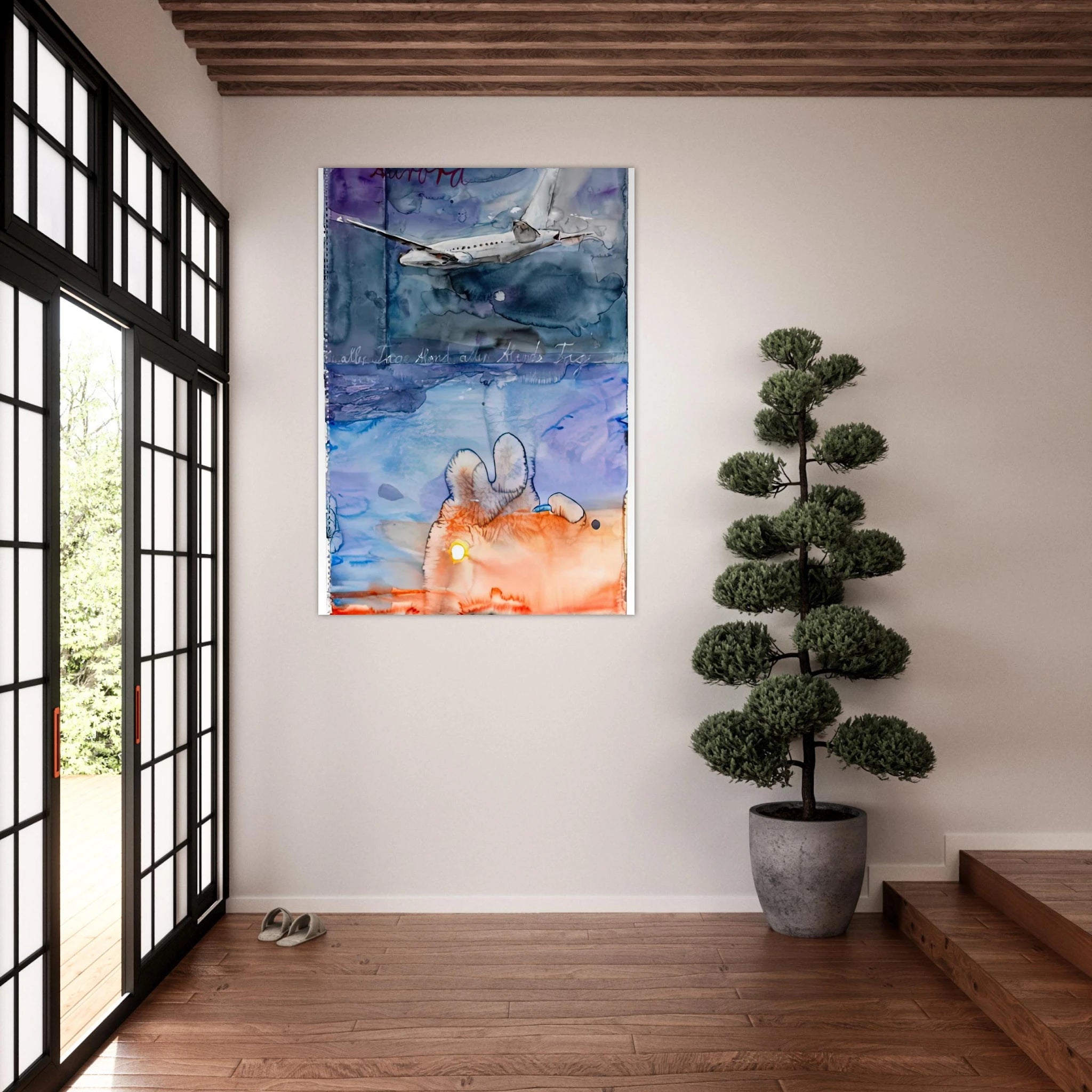 AURORA 2013 - Anselm Kiefer Art Print - A0 (84.1 x 118.9  cm) / 33.1 × 46.8 inches | Anselm Kiefer Poster | Anselm Kiefer Prints