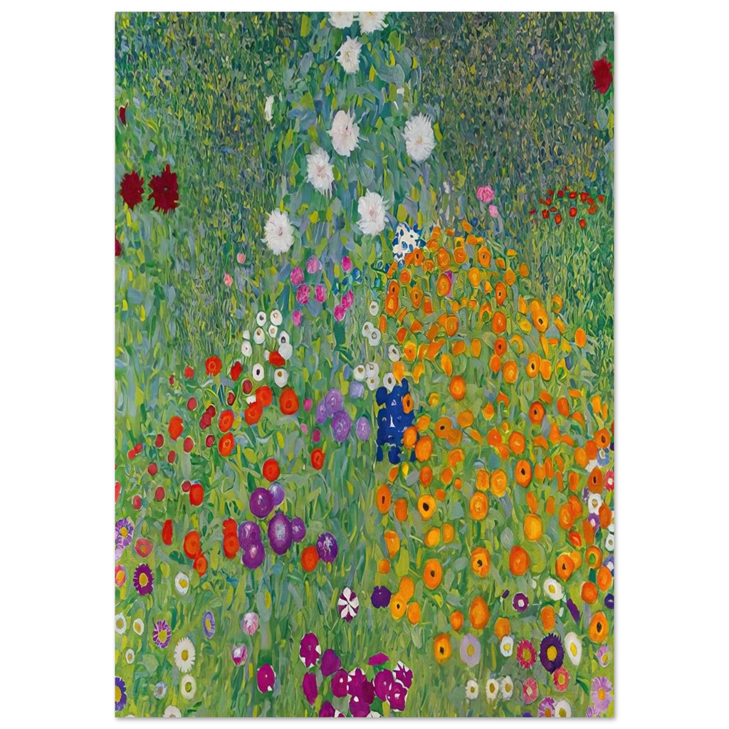 BLUMENGARTEN 1907 - Gustav Klimt Art Print - A0 (84.1 x 118.9  cm) / 33.1 × 46.8 inches | Gustav Klimt Poster | Gustav Klimt Prints