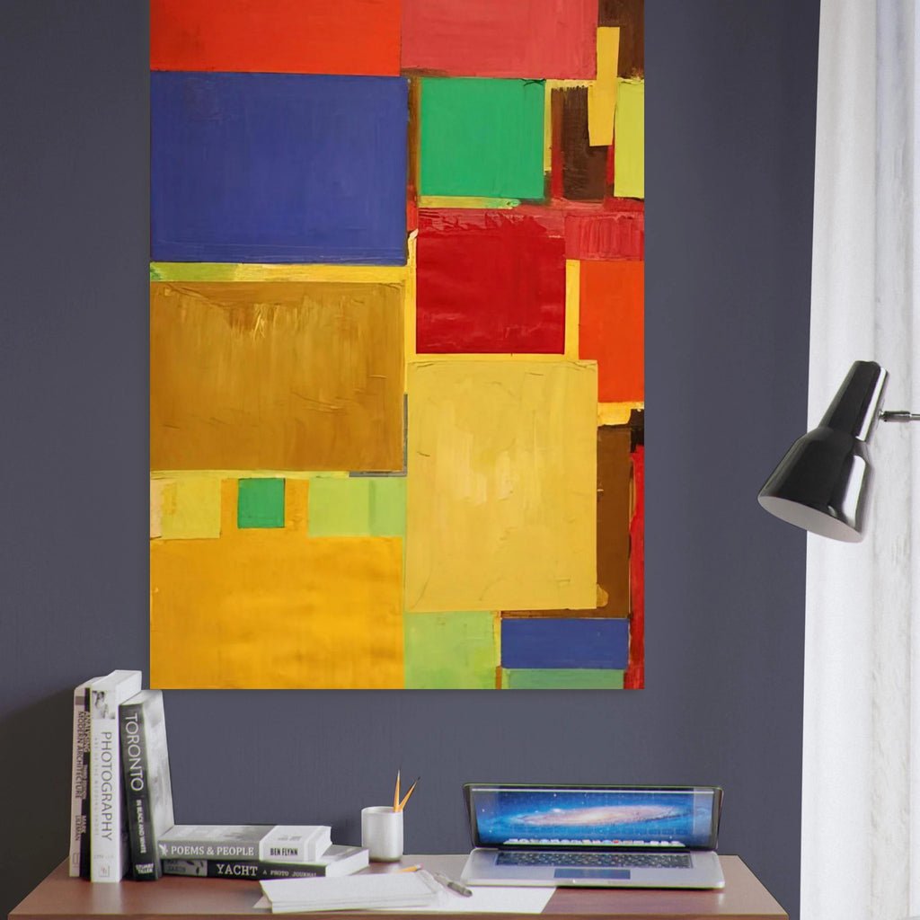 Cathedral - Hans Hofmann Art Print - A0 (84.1 x 118.9  cm) / 33.1 × 46.8 inches | Hans Hofmann Poster | Hans Hofmann Prints