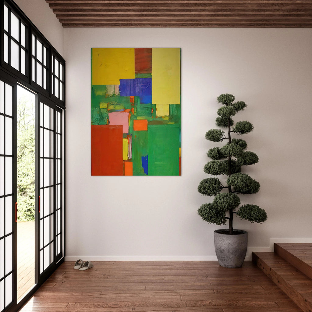 Equipoise - Hans Hofmann Art Print - A0 (84.1 x 118.9  cm) / 33.1 × 46.8 inches | Hans Hofmann Poster | Hans Hofmann Prints