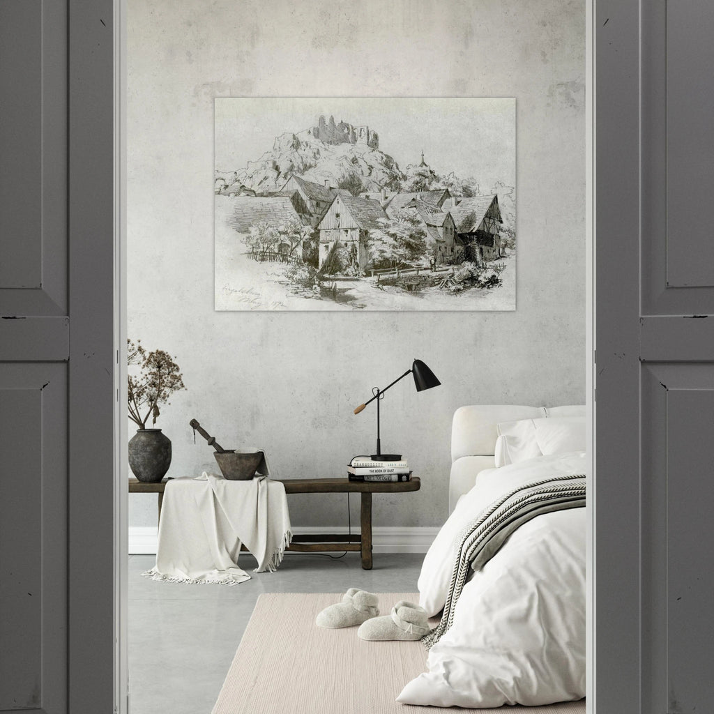 Engelsburg - John Singer Sargent Art Print - A0 (84.1 x 118.9  cm) / 33.1 × 46.8 inches | John Singer Sargent Poster | John Singer Sargent Prints