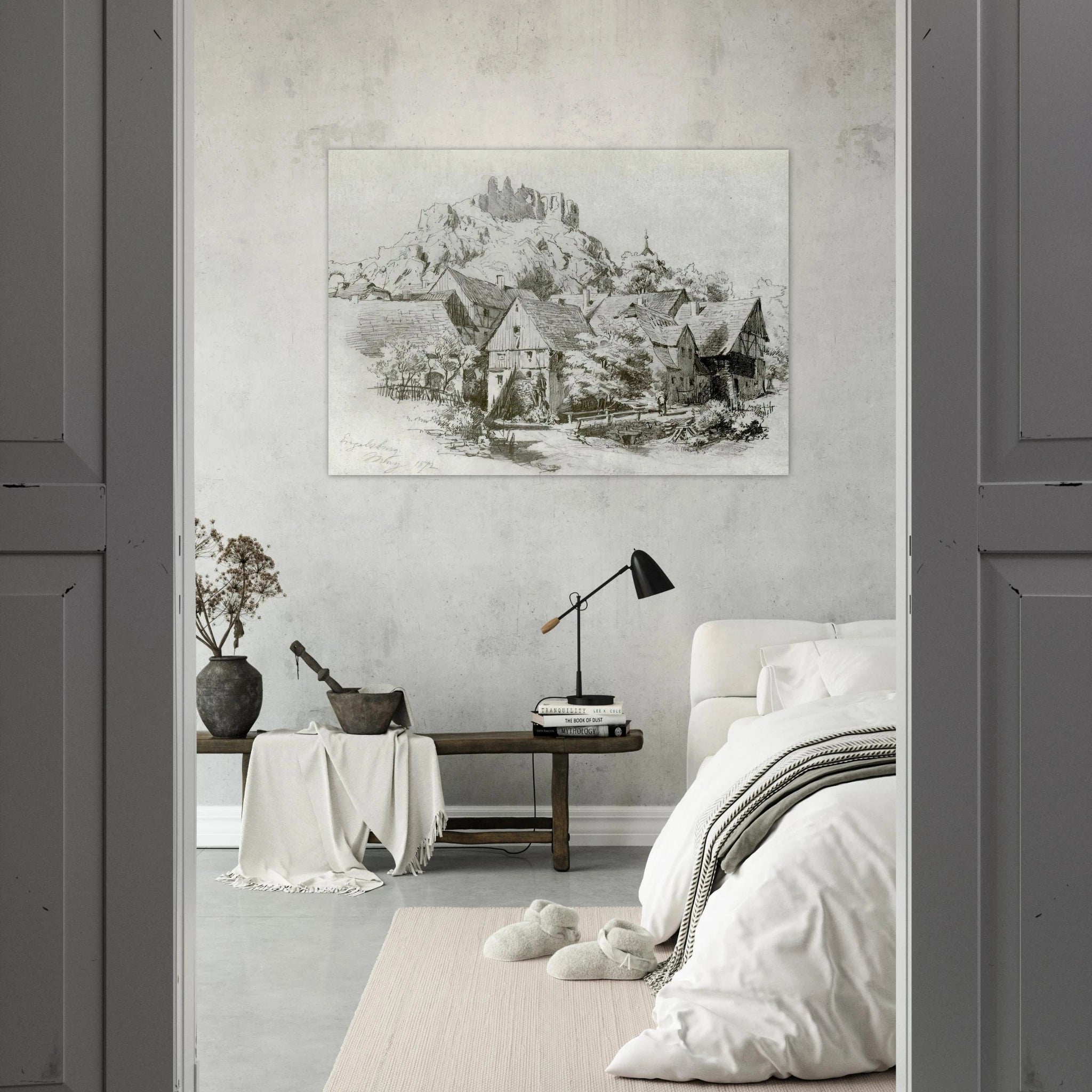 Engelsburg - John Singer Sargent Art Print - A0 (84.1 x 118.9  cm) / 33.1 × 46.8 inches | John Singer Sargent Poster | John Singer Sargent Prints