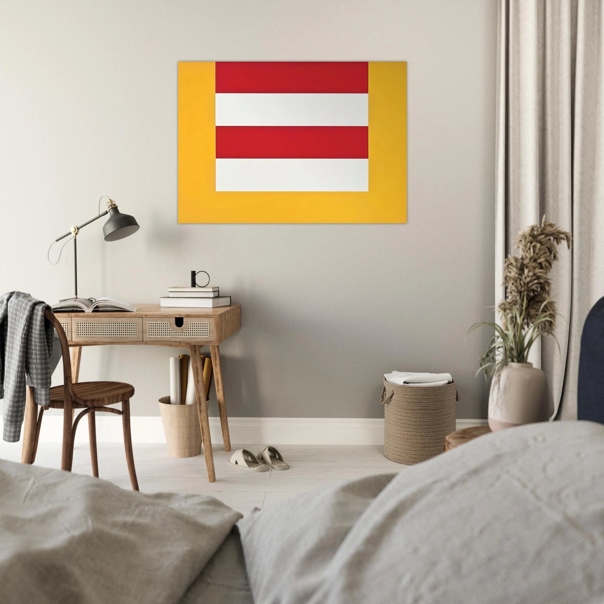 #14 - 1965 - Karl Benjamin Art Print - A0 (84.1 x 118.9  cm) / 33.1 × 46.8 inches | Karl Benjamin Poster | Karl Benjamin Prints