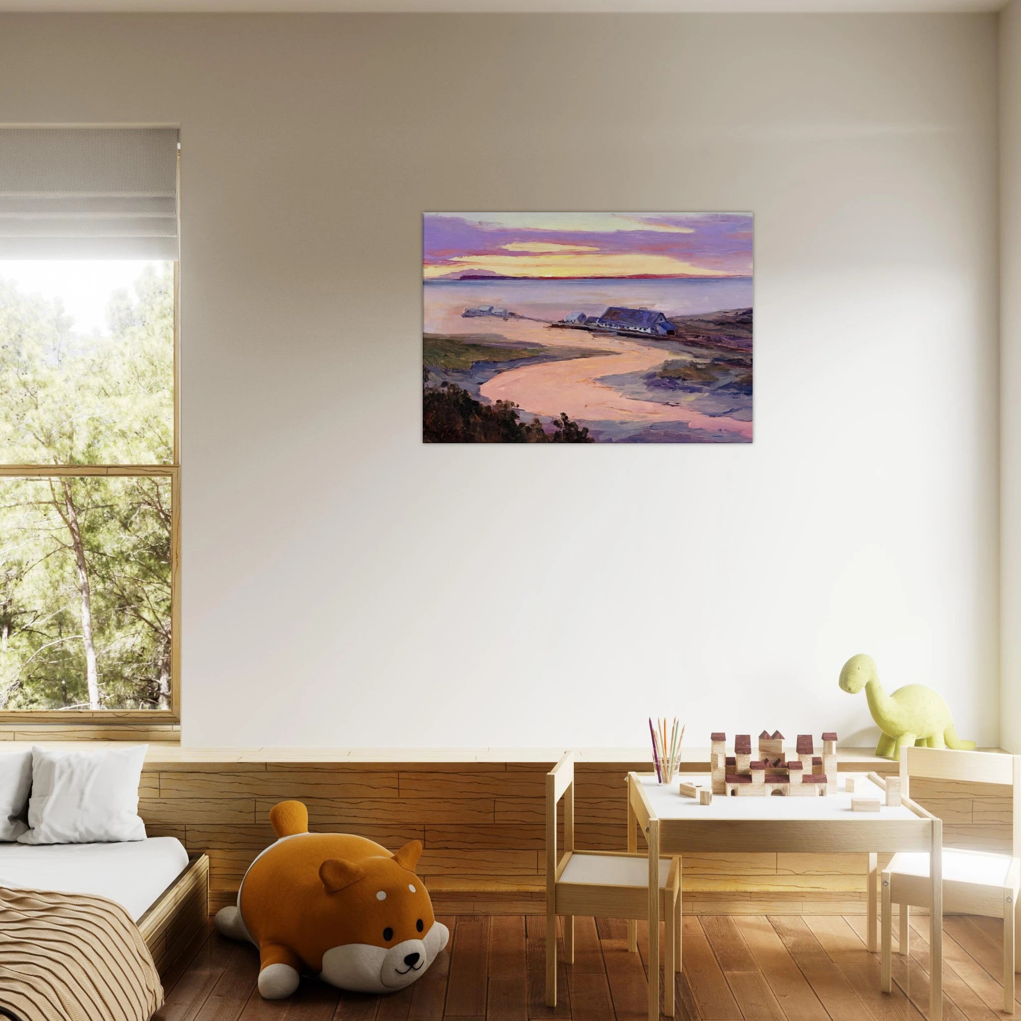 Emard Salmon Cannery - 1915 - Sydney Laurence Canvas - 70x100 cm / 28x40 inches | Sydney Laurence Wrapped Canvas | Sydney Laurence Wall Art