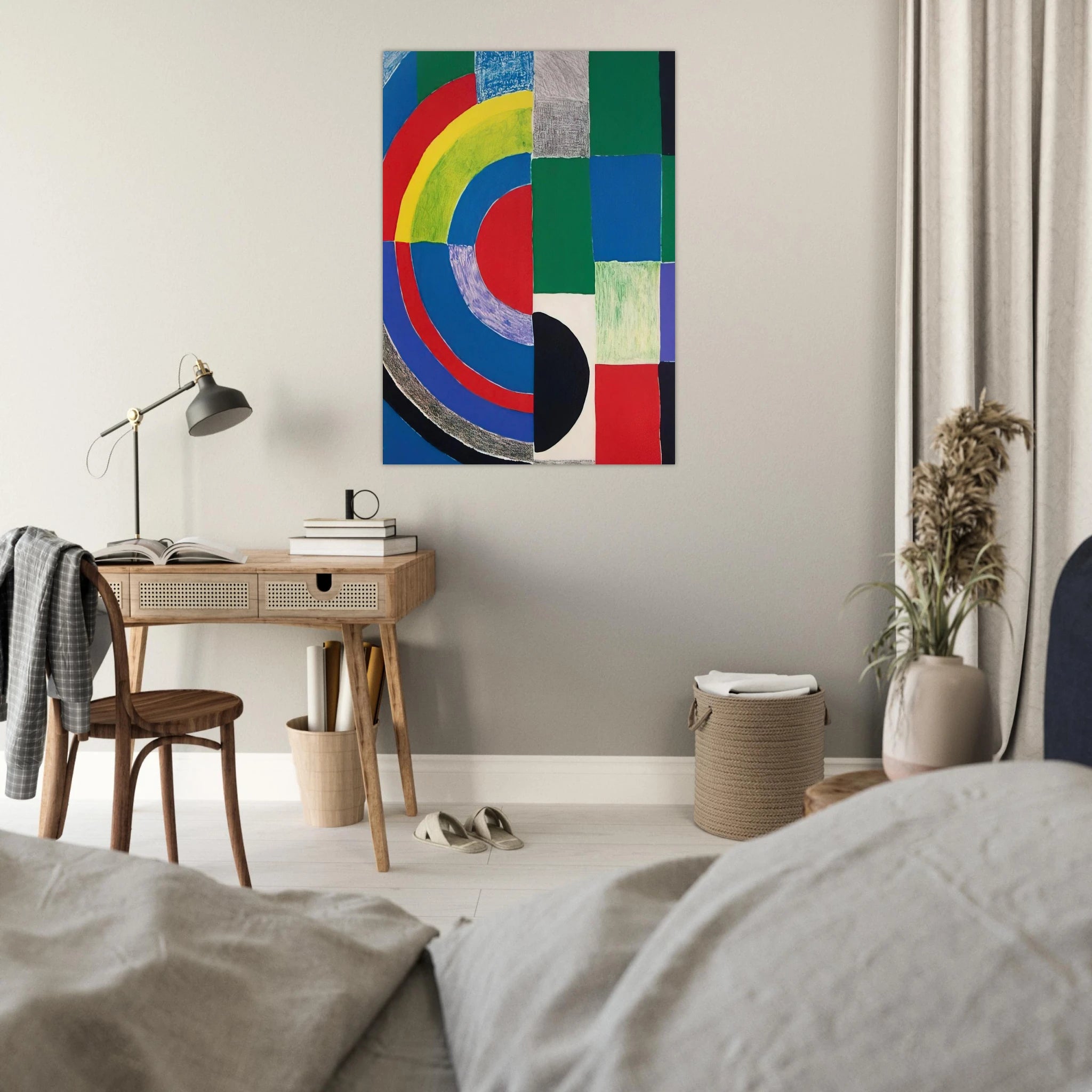 COLOR RHYTHMS - Sonia Delaunay Art Print - A0 (84.1 x 118.9  cm) / 33.1 × 46.8 inches | Sonia Delaunay Poster | Sonia Delaunay Prints