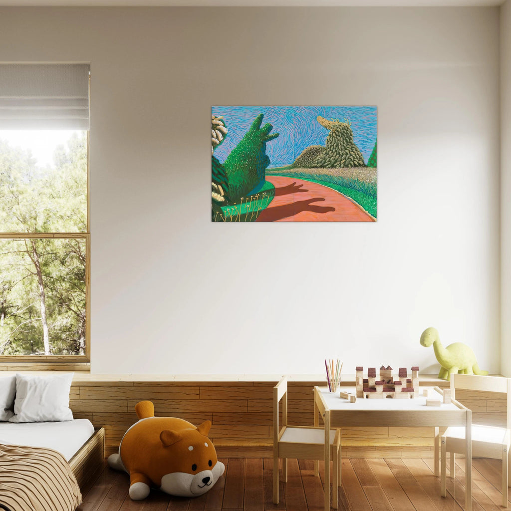David Hockney - David Hockney Canvas - 70x100 cm / 28x40 inches | David Hockney Wrapped Canvas | David Hockney Wall Art