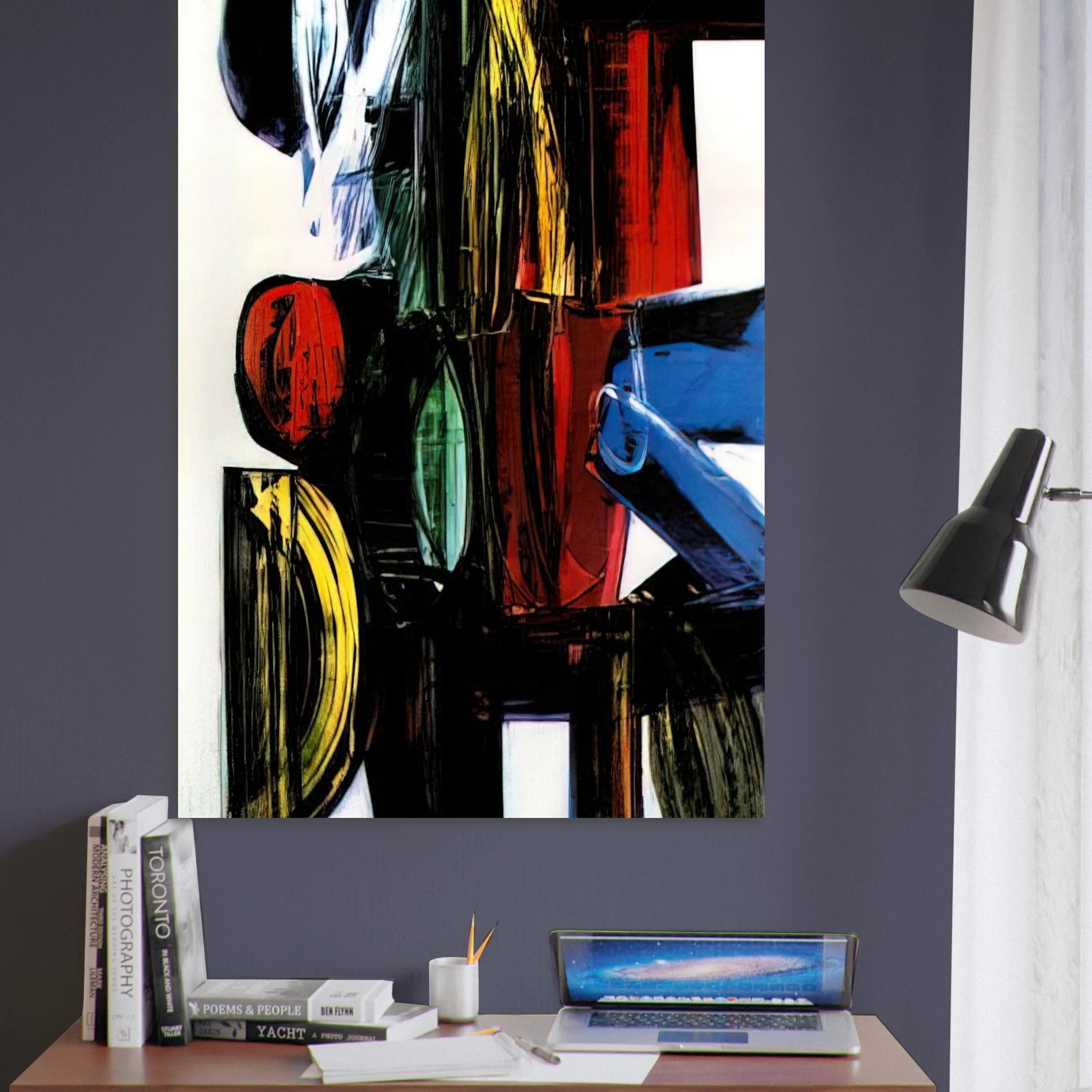 Anagrama - 1973 - Joao Vieira Art Print - A0 (84.1 x 118.9  cm) / 33.1 × 46.8 inches | Joao Vieira Poster | Joao Vieira Prints