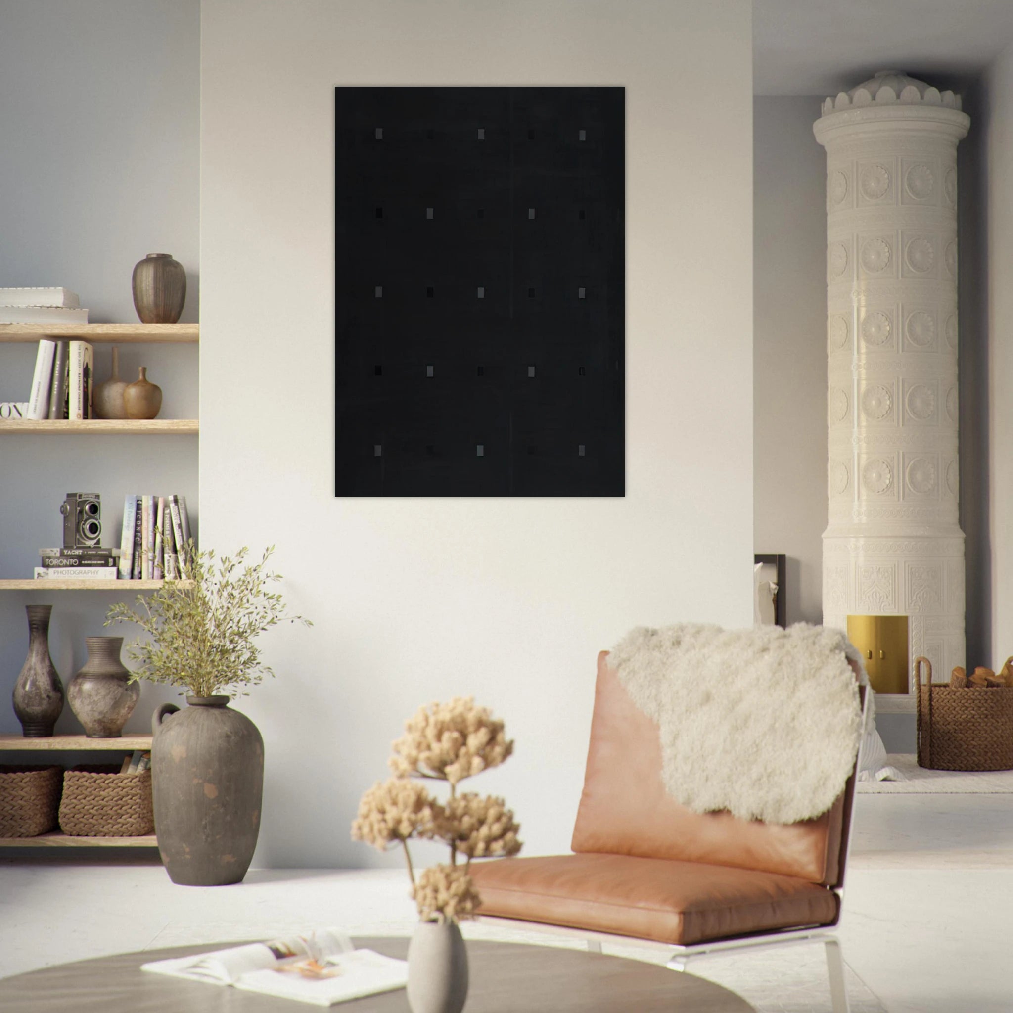 Costellazione - 1970 - Antonio Calderara Art Print - A0 (84.1 x 118.9  cm) / 33.1 × 46.8 inches | Antonio Calderara Poster | Antonio Calderara Prints