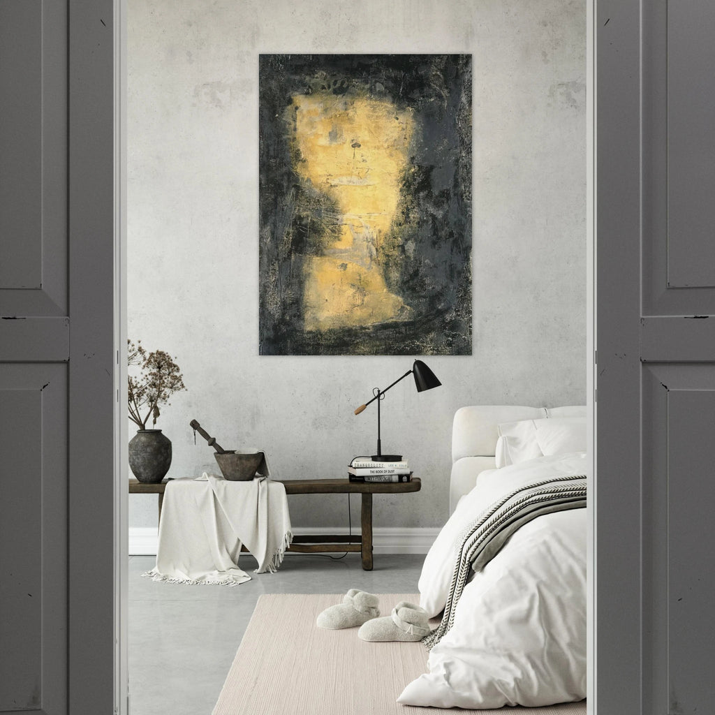 Bolo - Tachisme - Emil Schumacher Art Print - A0 (84.1 x 118.9  cm) / 33.1 × 46.8 inches | Emil Schumacher Poster | Emil Schumacher Prints