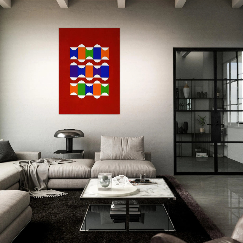 Anti-corpi cilindrici - 2006 - Tomas Maldonado Art Print - A0 (84.1 x 118.9  cm) / 33.1 × 46.8 inches | Tomas Maldonado Poster | Tomas Maldonado Prints