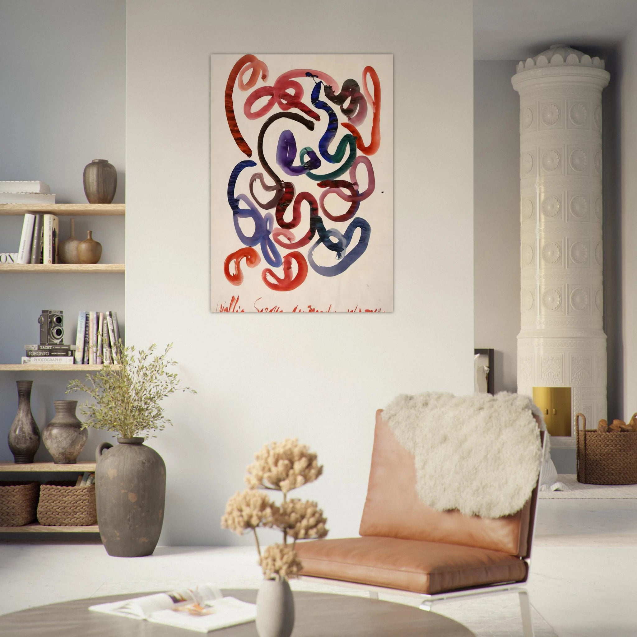 #10 March 10, 1963 NYC - 1963 - William Saroyan Art Print - A0 (84.1 x 118.9  cm) / 33.1 × 46.8 inches | William Saroyan Poster | William Saroyan Prints