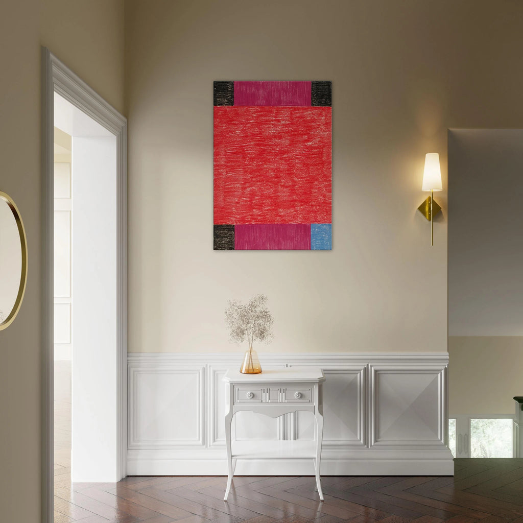 Drawing - 1985 - Lygia Pape Canvas - 70x100 cm / 28x40 inches | Lygia Pape Wrapped Canvas | Lygia Pape Wall Art