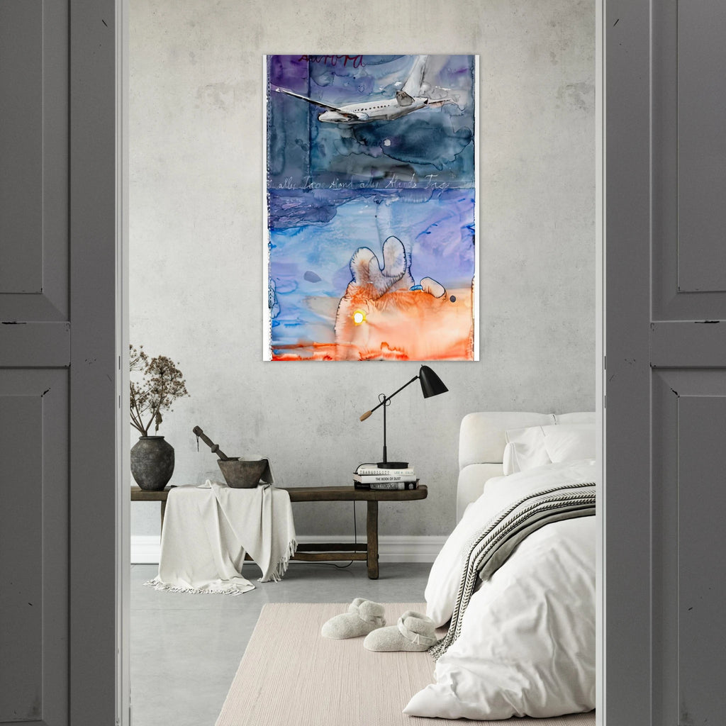 AURORA 2013 - Anselm Kiefer Art Print - A0 (84.1 x 118.9  cm) / 33.1 × 46.8 inches | Anselm Kiefer Poster | Anselm Kiefer Prints