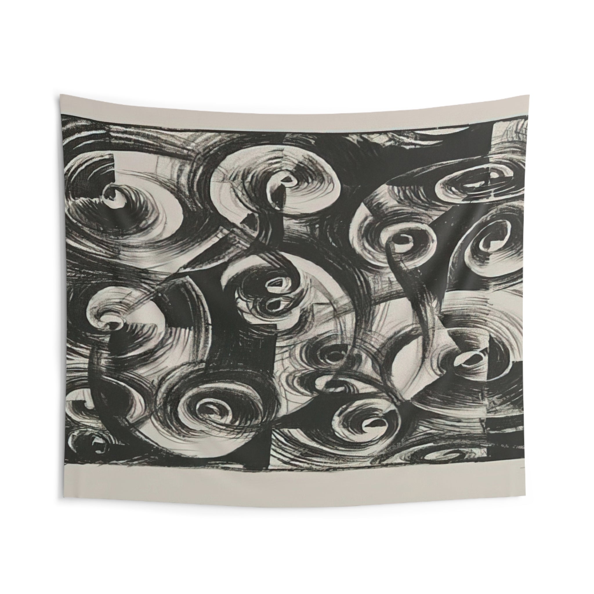 Linienrhythmus - 1919 By Johannes Itten Tapestry | Johannes Itten Large Tapestry Art