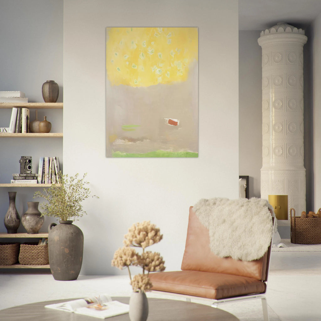 COMPOSITION 1997 - Esteban Vicente Art Print - A0 (84.1 x 118.9  cm) / 33.1 × 46.8 inches | Esteban Vicente Poster | Esteban Vicente Prints