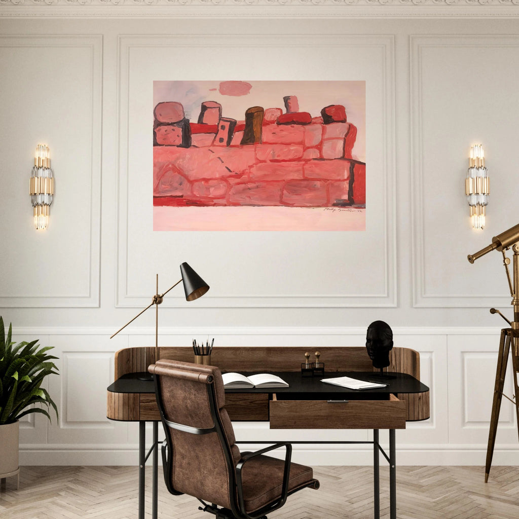 CERVETERI 1972 - Philip Guston Art Print - A0 (84.1 x 118.9  cm) / 33.1 × 46.8 inches | Philip Guston Poster | Philip Guston Prints