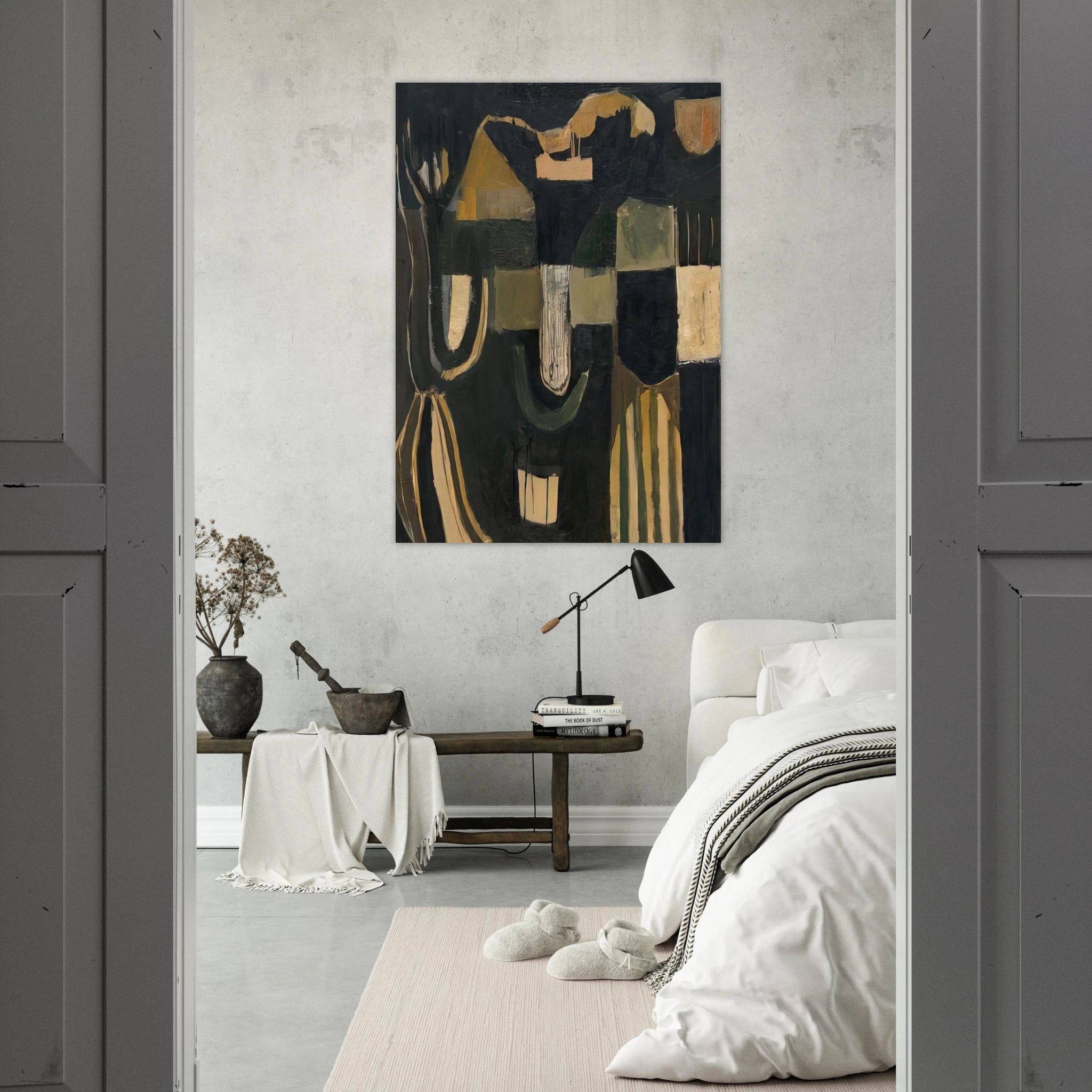 17 February 1948 - 1948 - Frank Lobdell Art Print - A0 (84.1 x 118.9  cm) / 33.1 × 46.8 inches | Frank Lobdell Poster | Frank Lobdell Prints