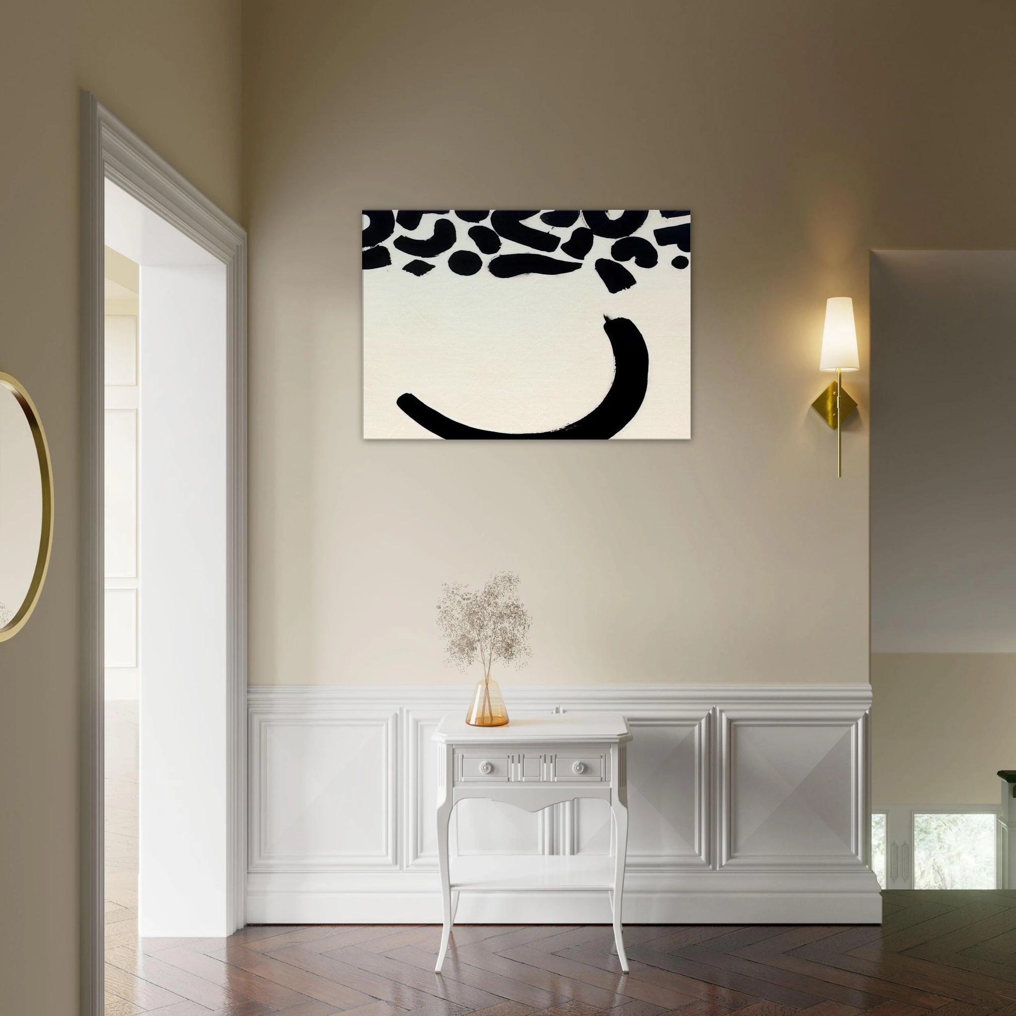 Dawn - 1965 - Adolph Gottlieb Canvas - 70x100 cm / 28x40 inches | Adolph Gottlieb Wrapped Canvas | Adolph Gottlieb Wall Art