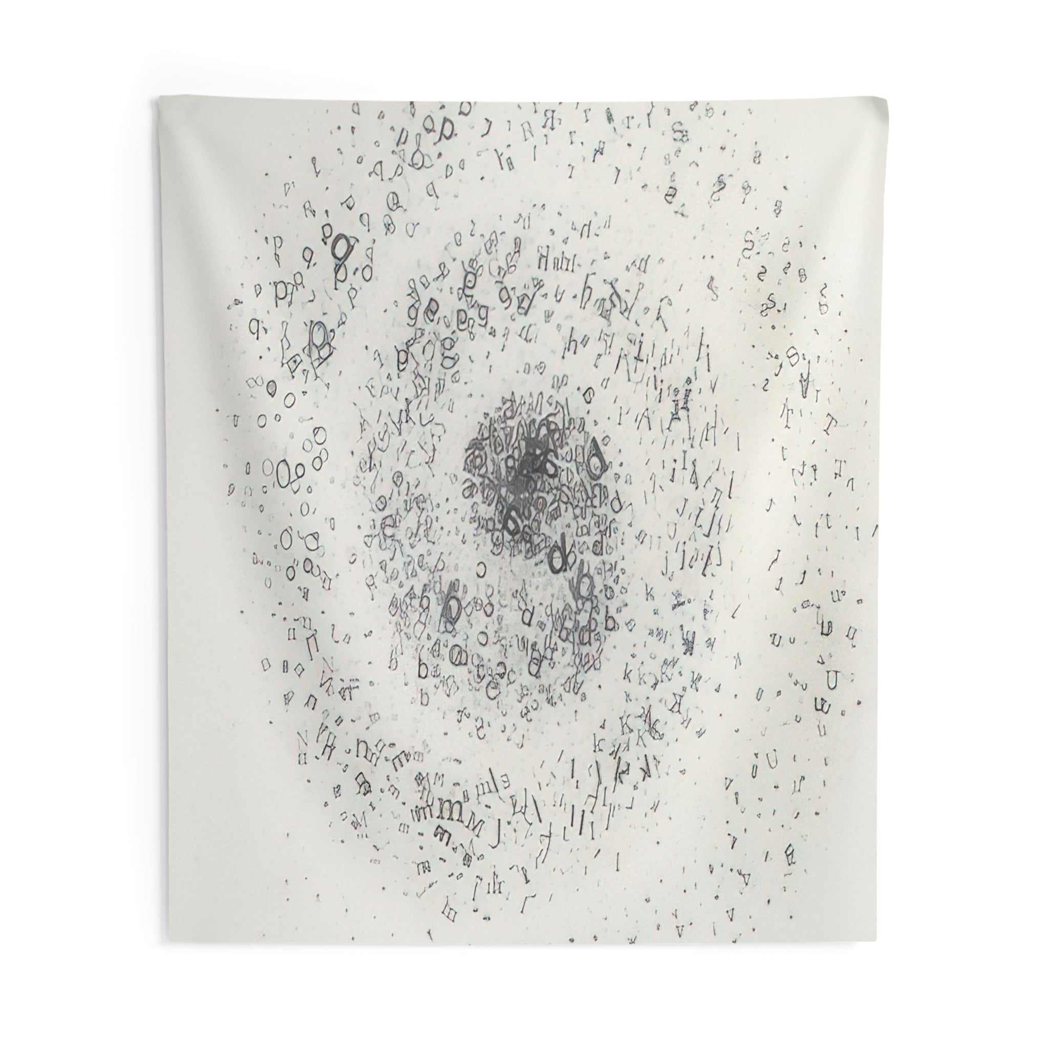 Untitled From the series Graphic Objects - 1972 By Mira Schendel Tapestry | Mira Schendel Large Tapestry Art