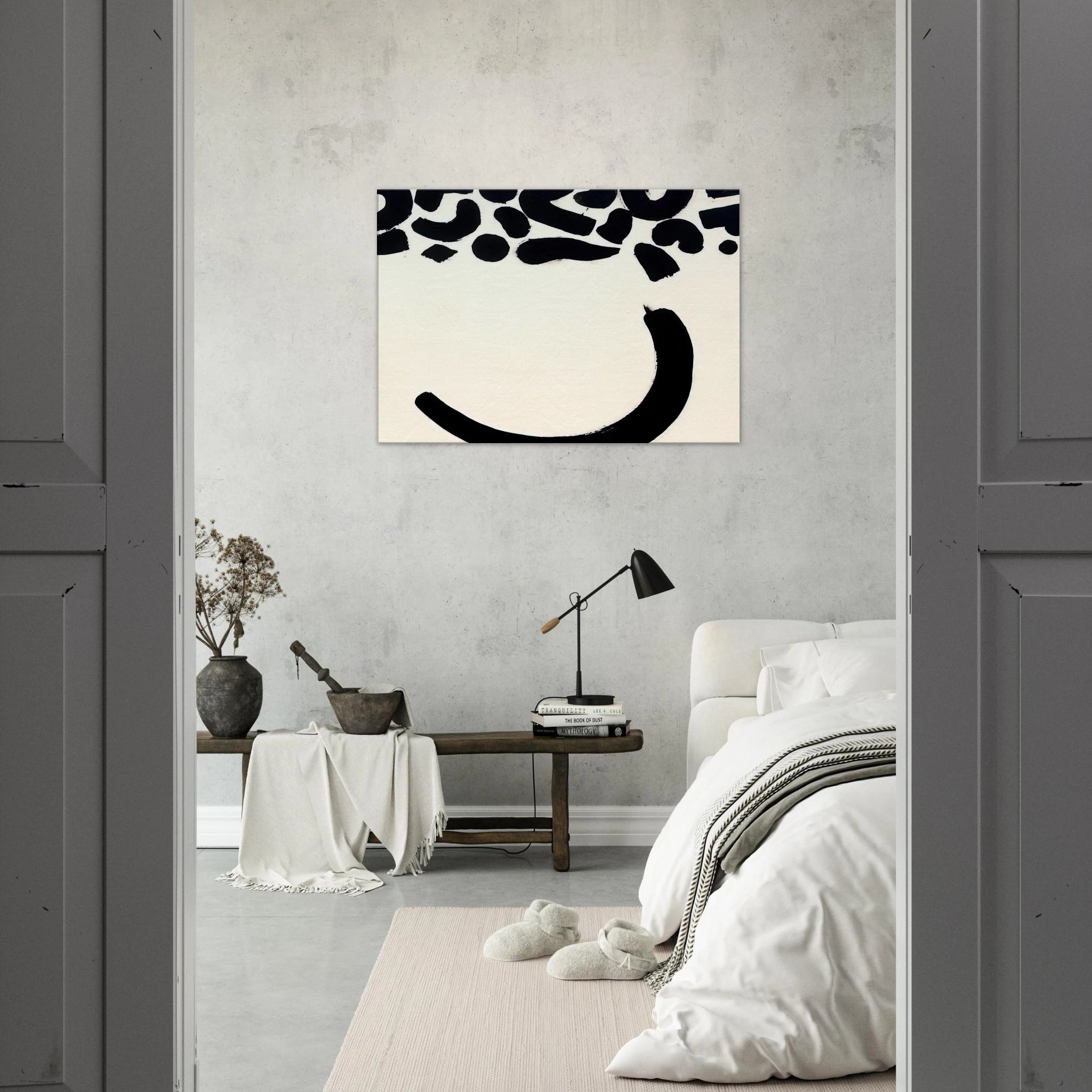 Dawn - 1965 - Adolph Gottlieb Canvas - 70x100 cm / 28x40 inches | Adolph Gottlieb Wrapped Canvas | Adolph Gottlieb Wall Art