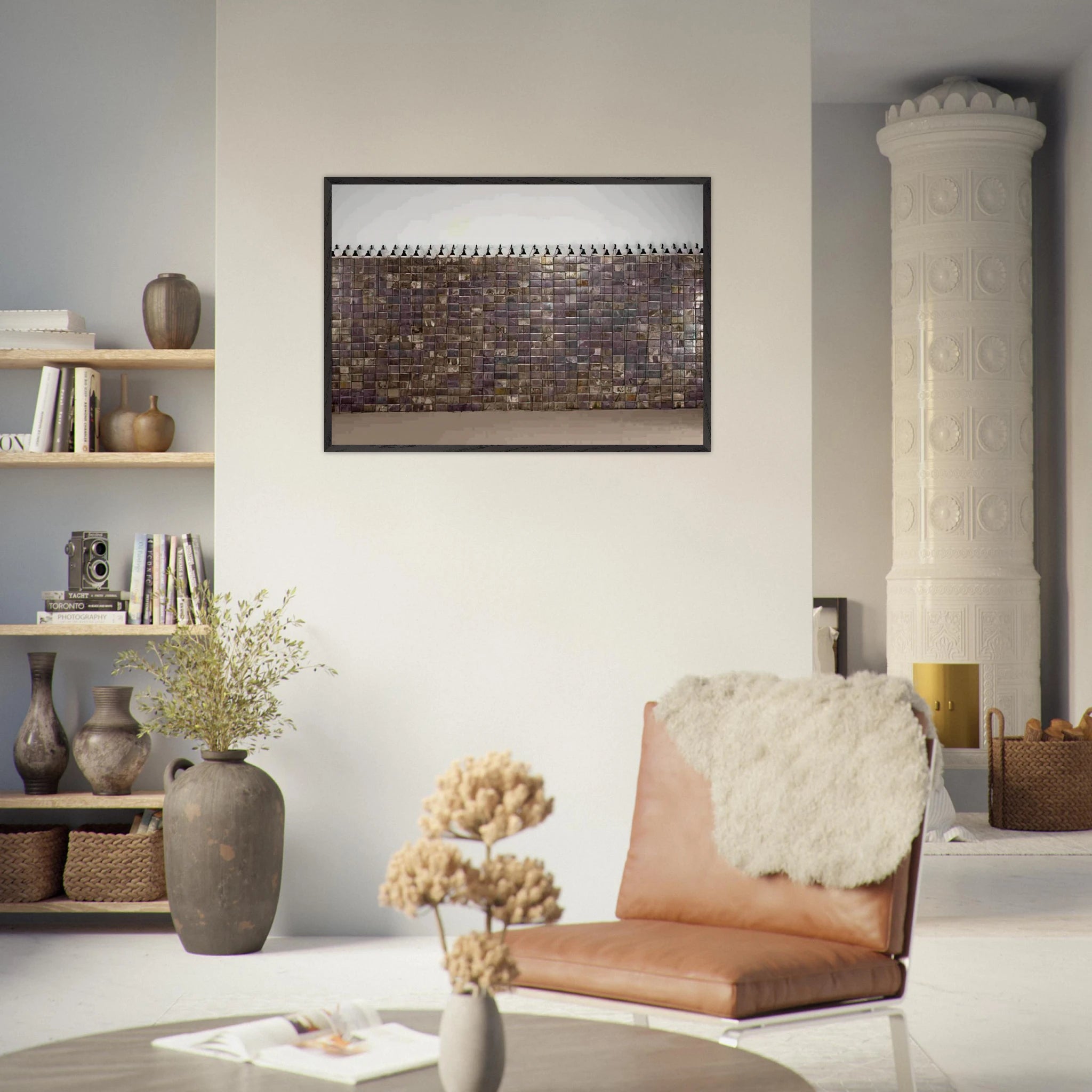 C BOLTANSKI ARCHIVES 1989 - Christian Boltanski Framed Art Print - 70x100 cm / 28x40 inches | Christian Boltanski Framed Poster | Christian Boltanski Framed prints