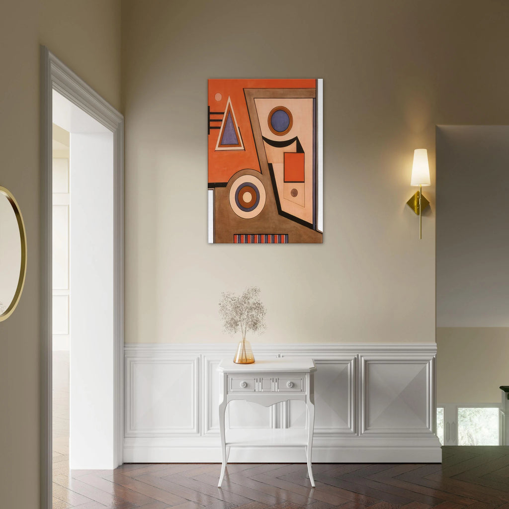 Almagro - Concretism - Carmelo Arden Quin Canvas - 70x100 cm / 28x40 inches | Carmelo Arden Quin Wrapped Canvas | Carmelo Arden Quin Wall Art