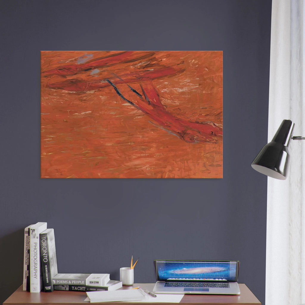 AUGUST 17TH 1998 - Susan Rothenberg Canvas - 70x100 cm / 28x40 inches | Susan Rothenberg Wrapped Canvas | Susan Rothenberg Wall Art