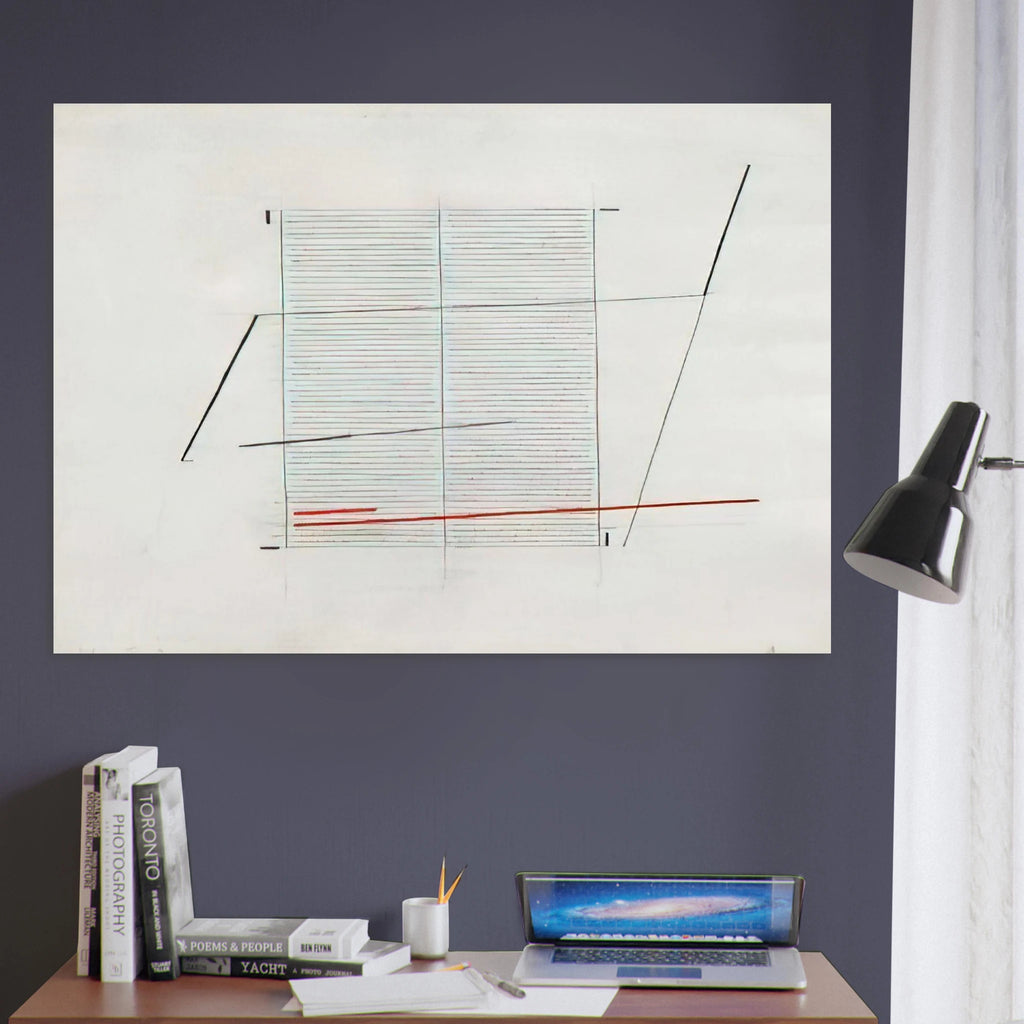 Acrilico K - 1979 - Bice Lazzari Art Print - A0 (84.1 x 118.9  cm) / 33.1 × 46.8 inches | Bice Lazzari Poster | Bice Lazzari Prints