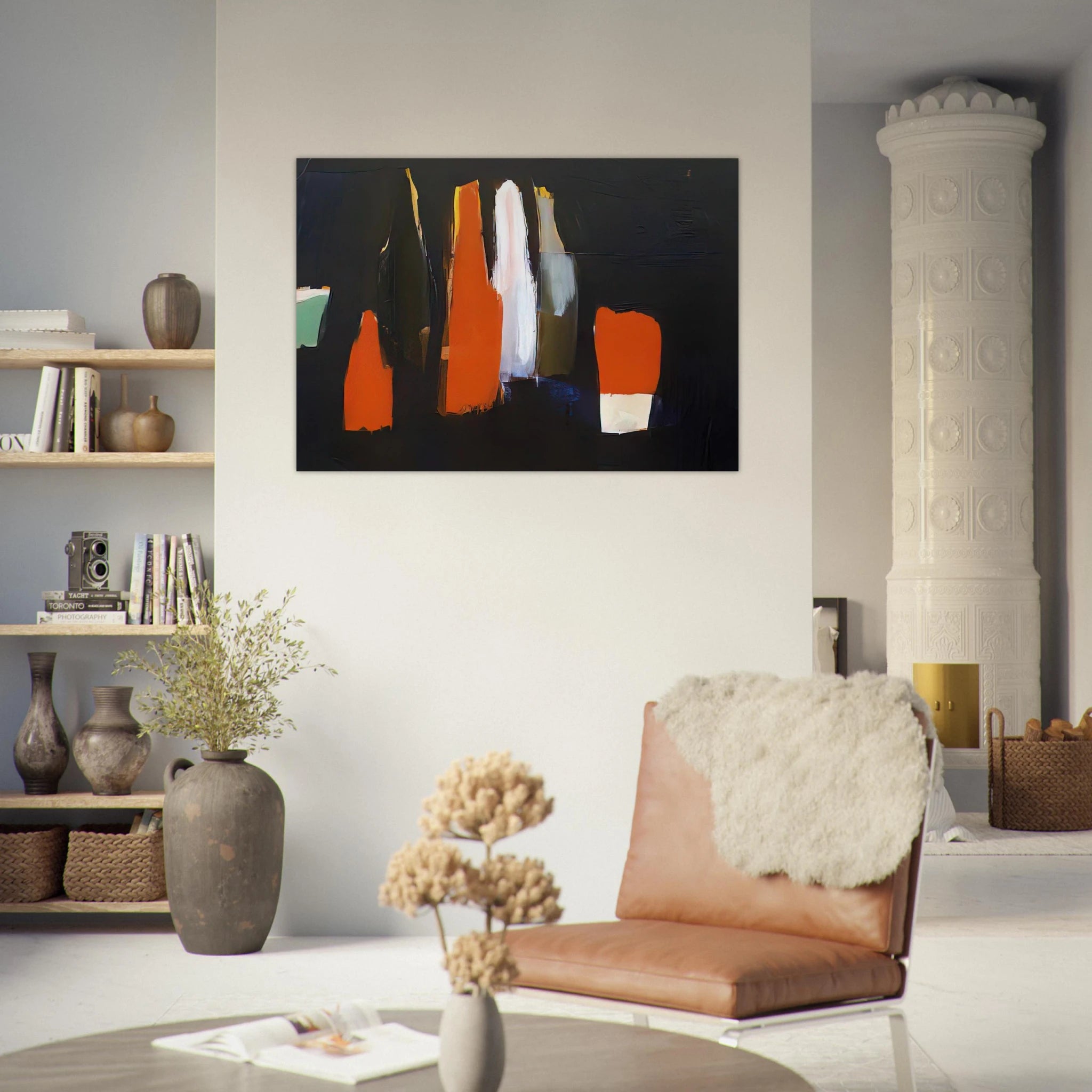 Bouteilles - Art Informel - Nicolas de Stael Art Print - A0 (84.1 x 118.9  cm) / 33.1 × 46.8 inches | Nicolas de Stael Poster | Nicolas de Stael Prints