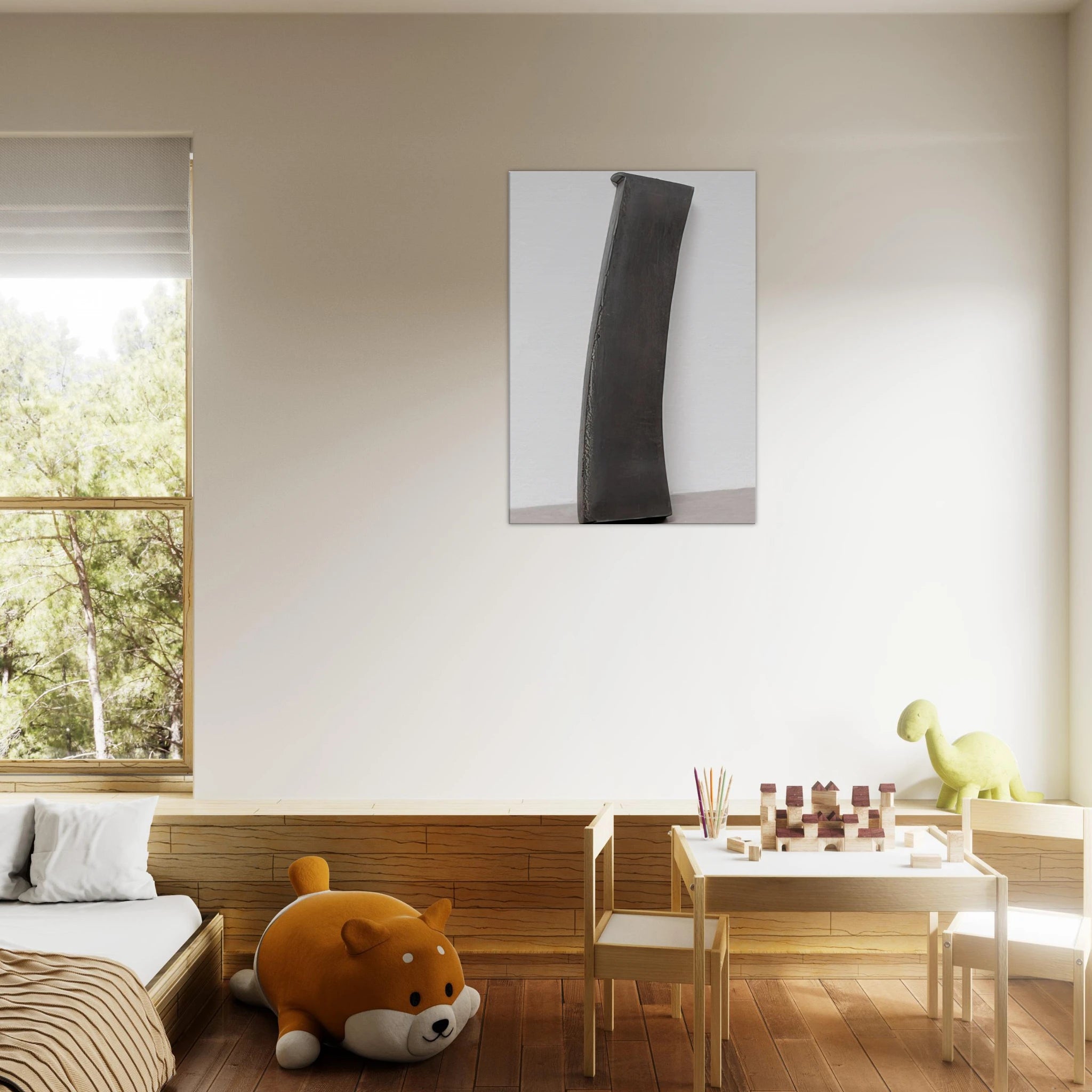 CHUNK 1967 - Richard Serra Canvas - 70x100 cm / 28x40 inches | Richard Serra Wrapped Canvas | Richard Serra Wall Art