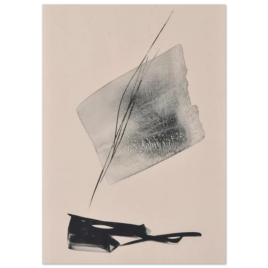 Arrived Wind - Abstract Expressionism - Toko Shinoda Art Print - A0 (84.1 x 118.9  cm) / 33.1 × 46.8 inches | Toko Shinoda Poster | Toko Shinoda Prints