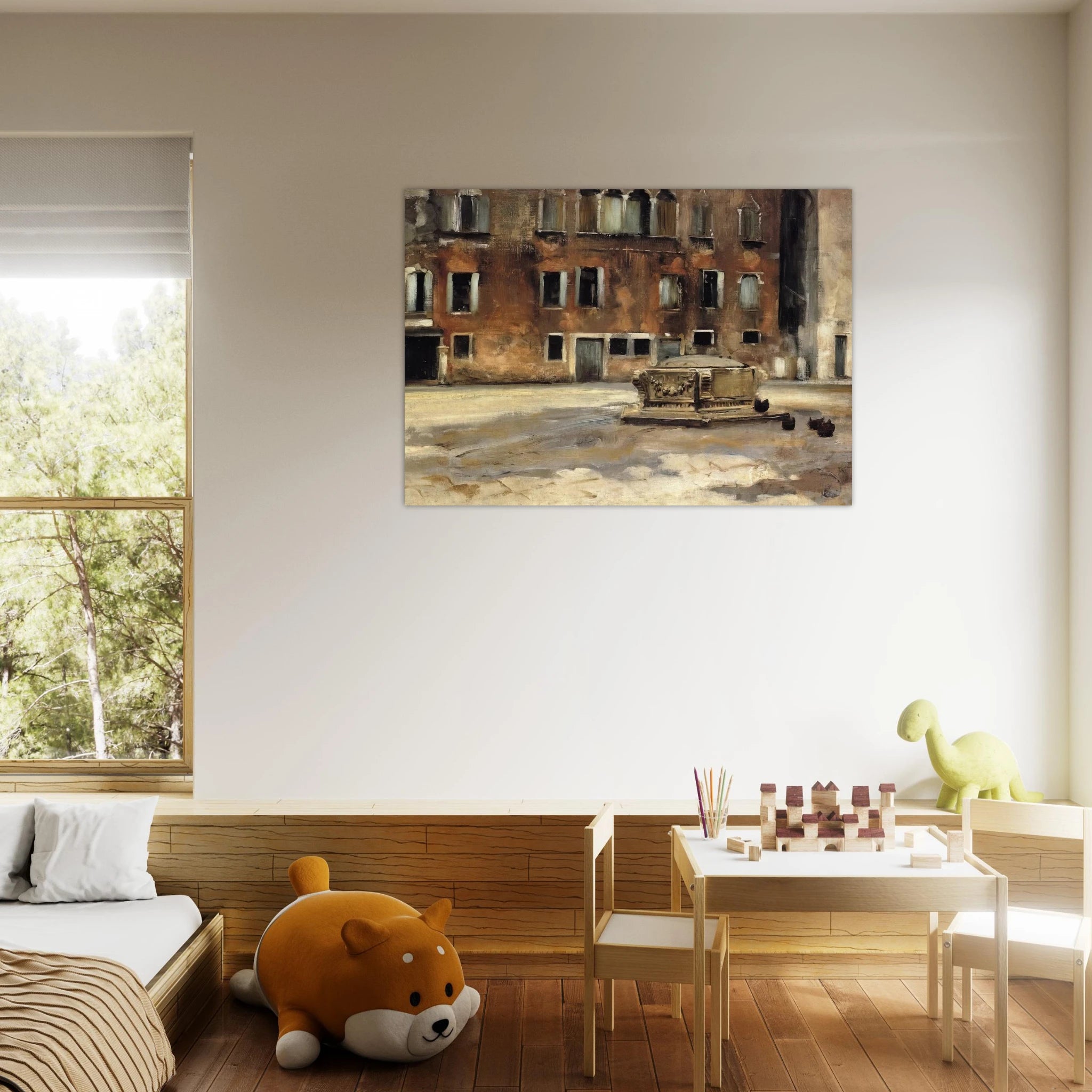 Campo San Agnese, Venise - John Singer Sargent Art Print - A0 (84.1 x 118.9  cm) / 33.1 × 46.8 inches | John Singer Sargent Poster | John Singer Sargent Prints