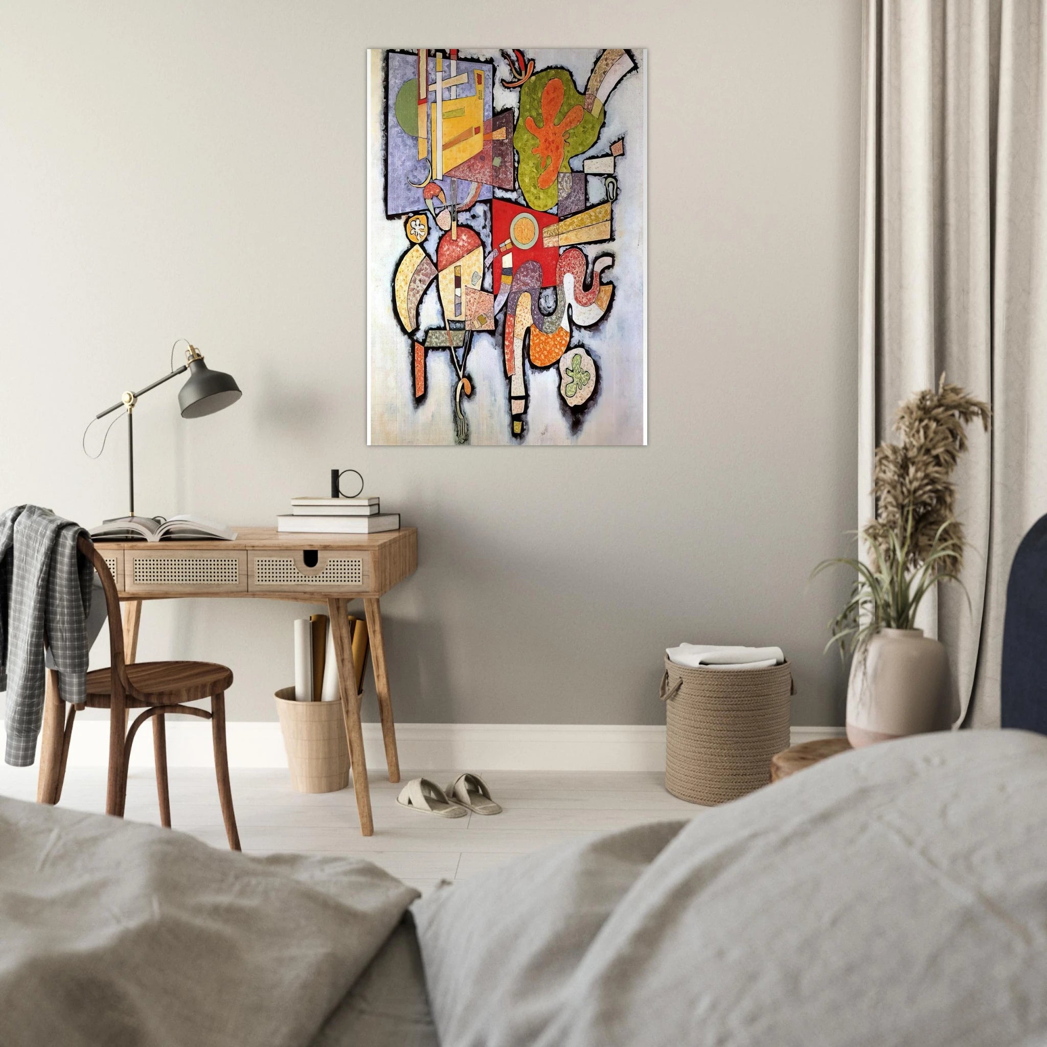 COMPLEX SIMPLE 1939 - Wassily Kandinsky Art Print - A0 (84.1 x 118.9  cm) / 33.1 × 46.8 inches | Wassily Kandinsky Poster | Wassily Kandinsky Prints