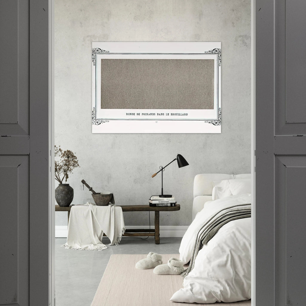 Band of Greyfriars in the Fog Band Of Dusty Drunks In The Fog - Alphonse Allais Art Print - A0 (84.1 x 118.9  cm) / 33.1 × 46.8 inches | Alphonse Allais Poster | Alphonse Allais Prints