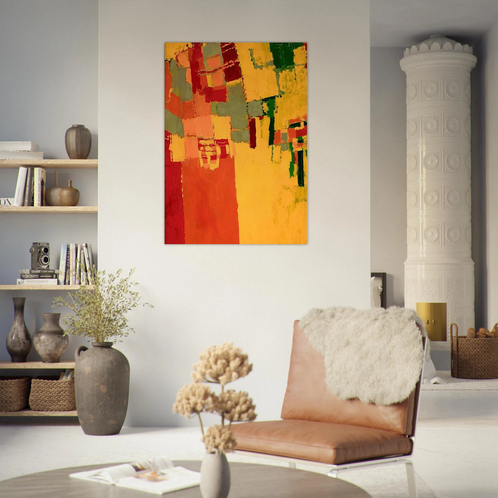 27 October 1949 - 1949 - Frank Lobdell Art Print - A0 (84.1 x 118.9  cm) / 33.1 × 46.8 inches | Frank Lobdell Poster | Frank Lobdell Prints