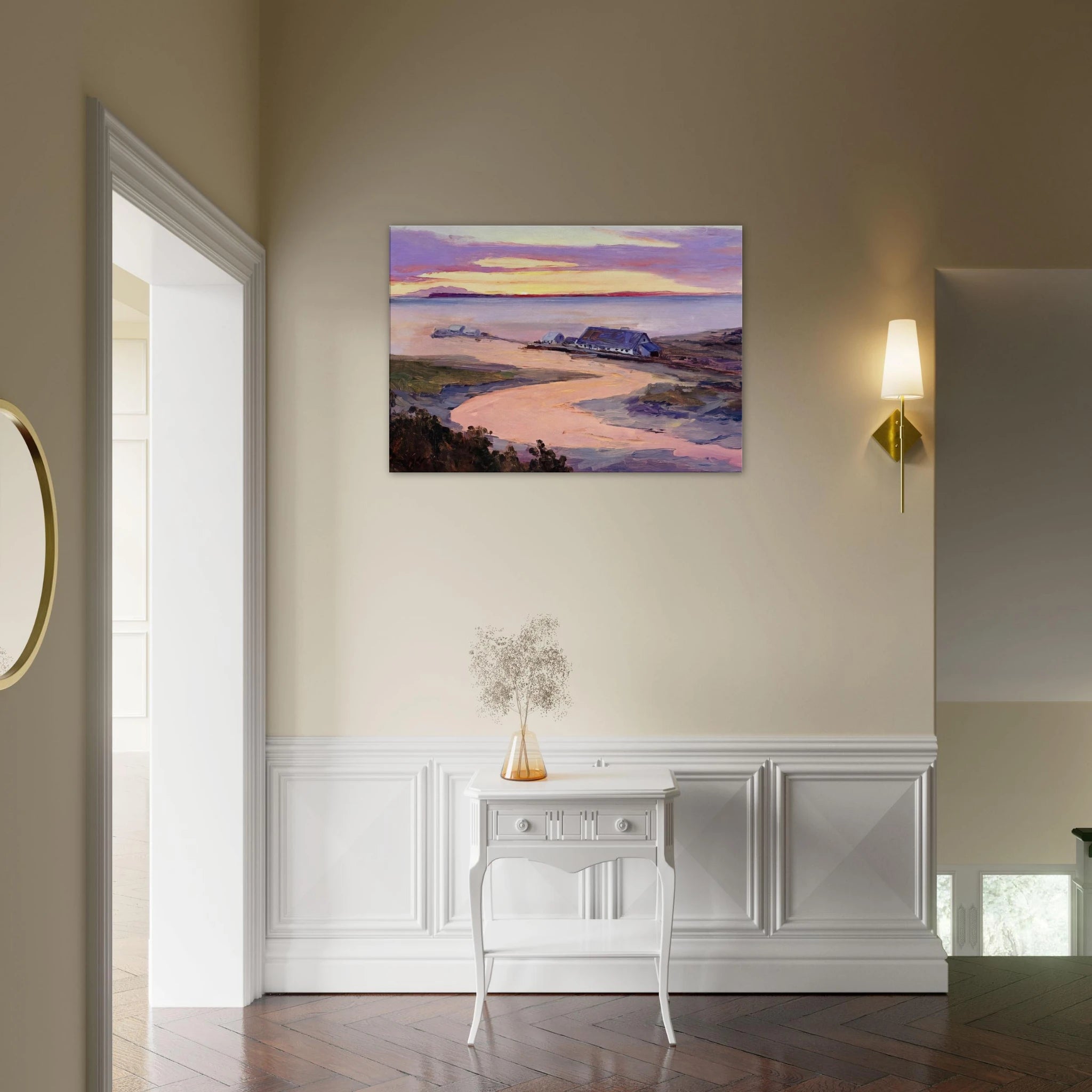 Emard Salmon Cannery - 1915 - Sydney Laurence Canvas - 70x100 cm / 28x40 inches | Sydney Laurence Wrapped Canvas | Sydney Laurence Wall Art