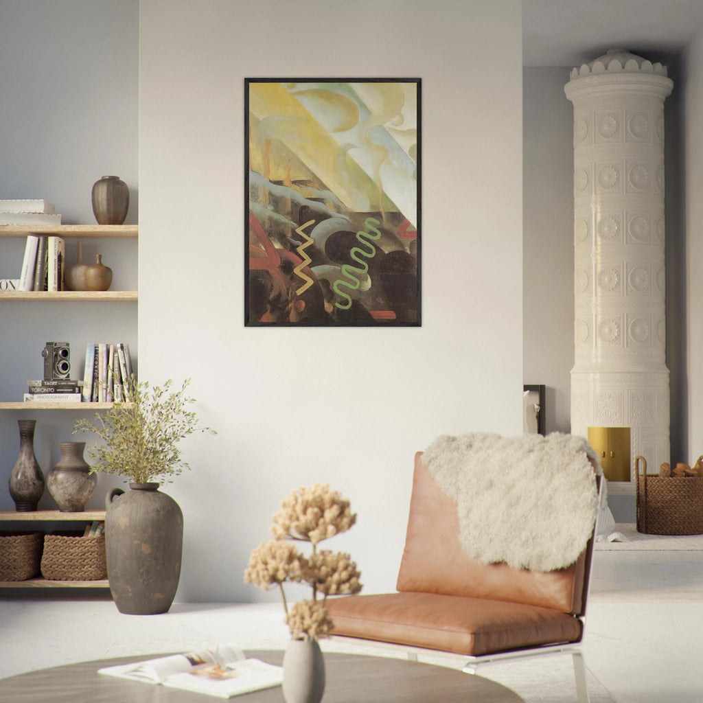 Astrazione - 1921 - Julius Evola Framed Art Print - 70x100 cm / 28x40 inches | Julius Evola Framed Poster | Julius Evola Framed prints